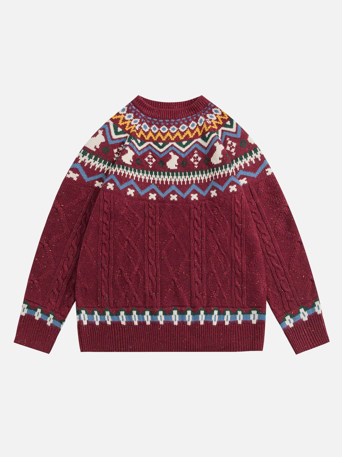 Aelfric Eden Fair Isle Knit Sweater