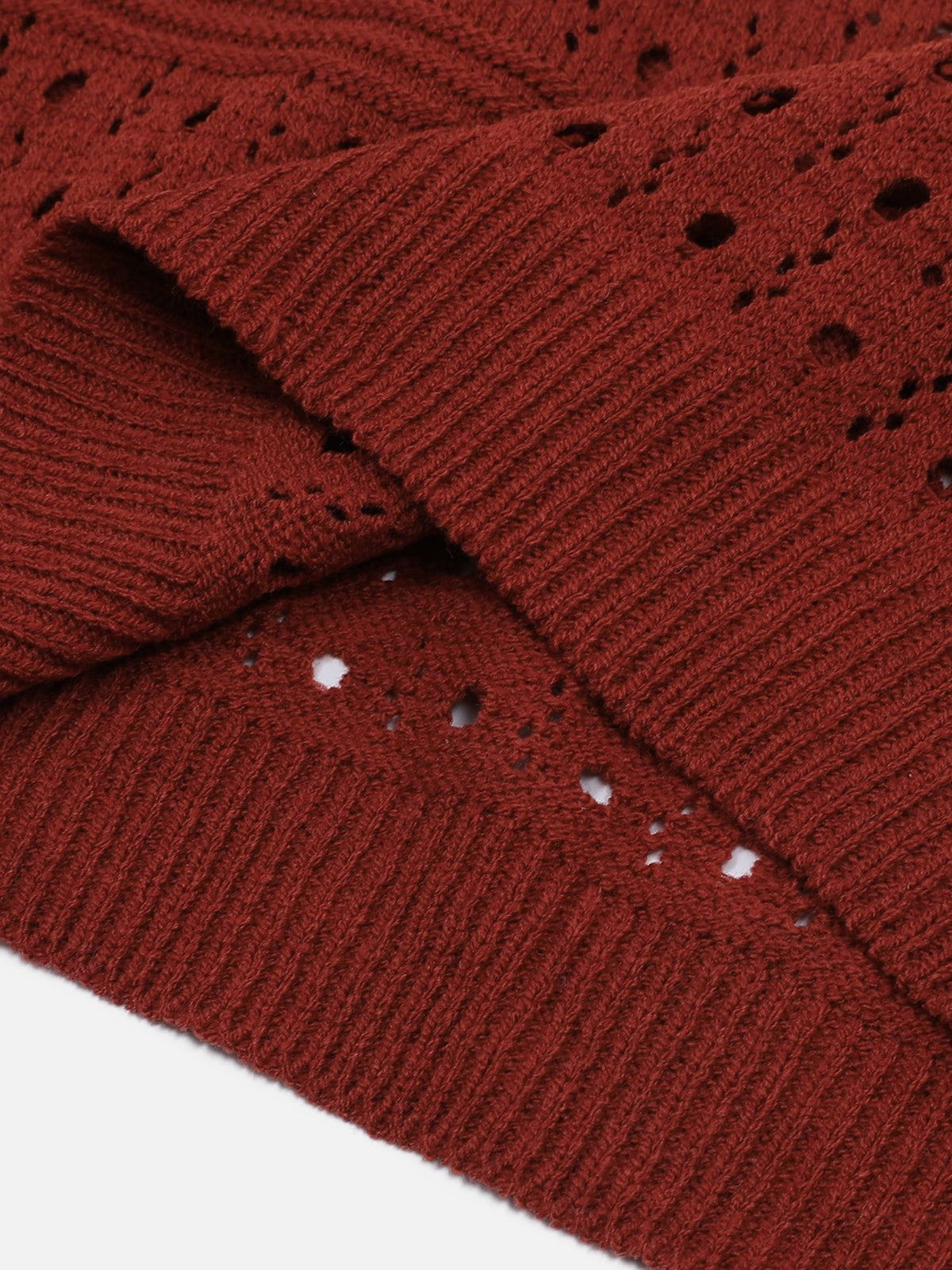 Aelfric Eden Stripe Open Knit Sweater