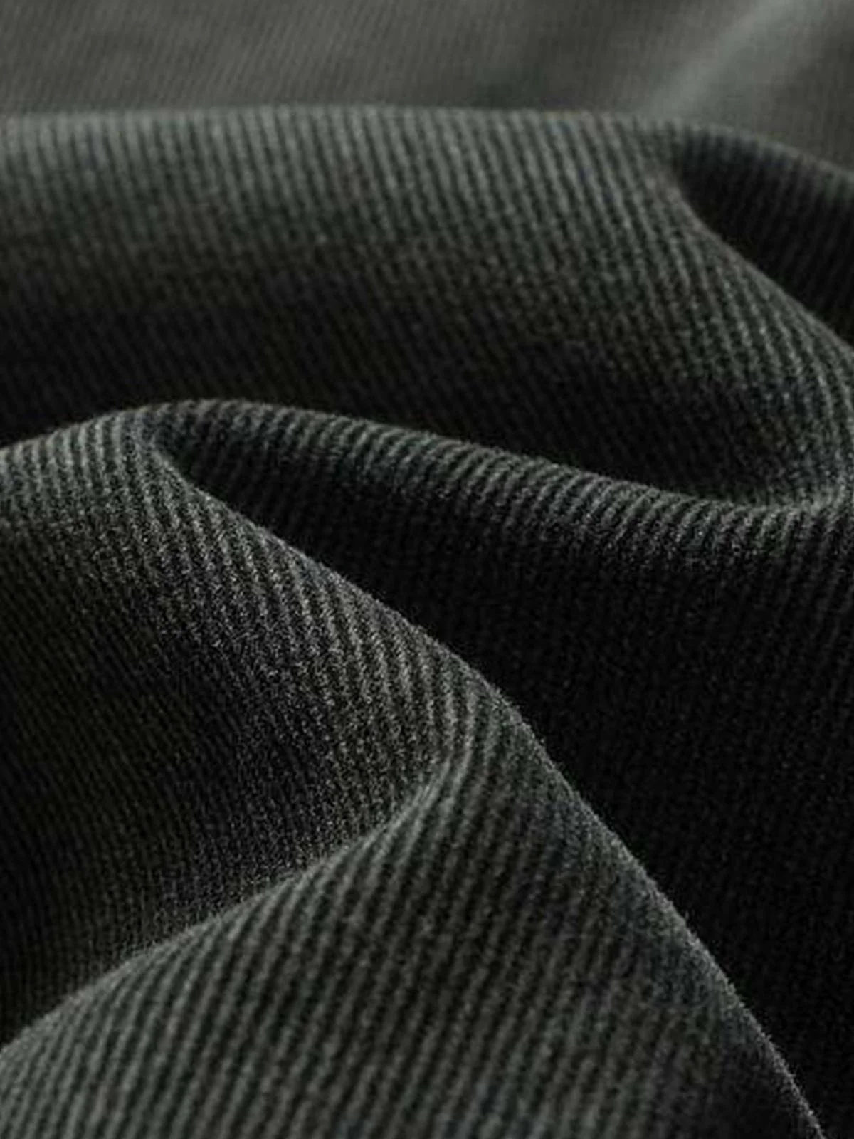 Aelfric Eden Black Cotton Long Sleeve Shirt