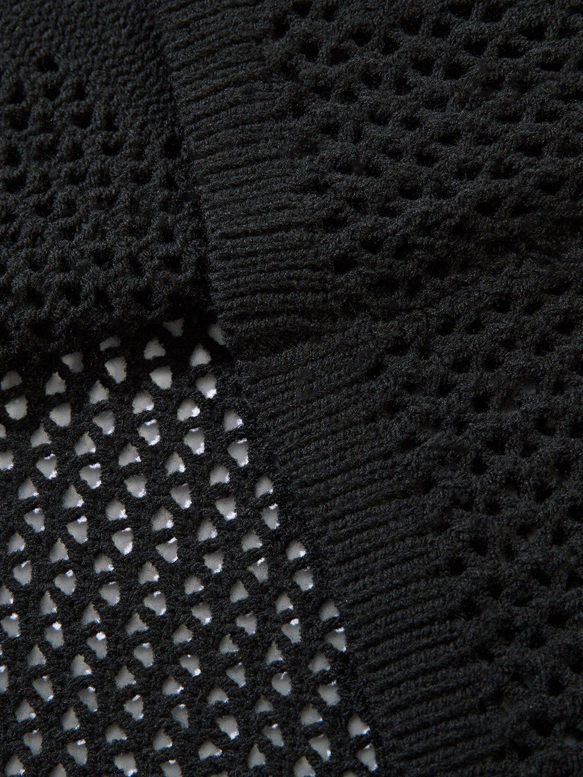 Aelfric Eden Open Knit Crew Neck Sweater