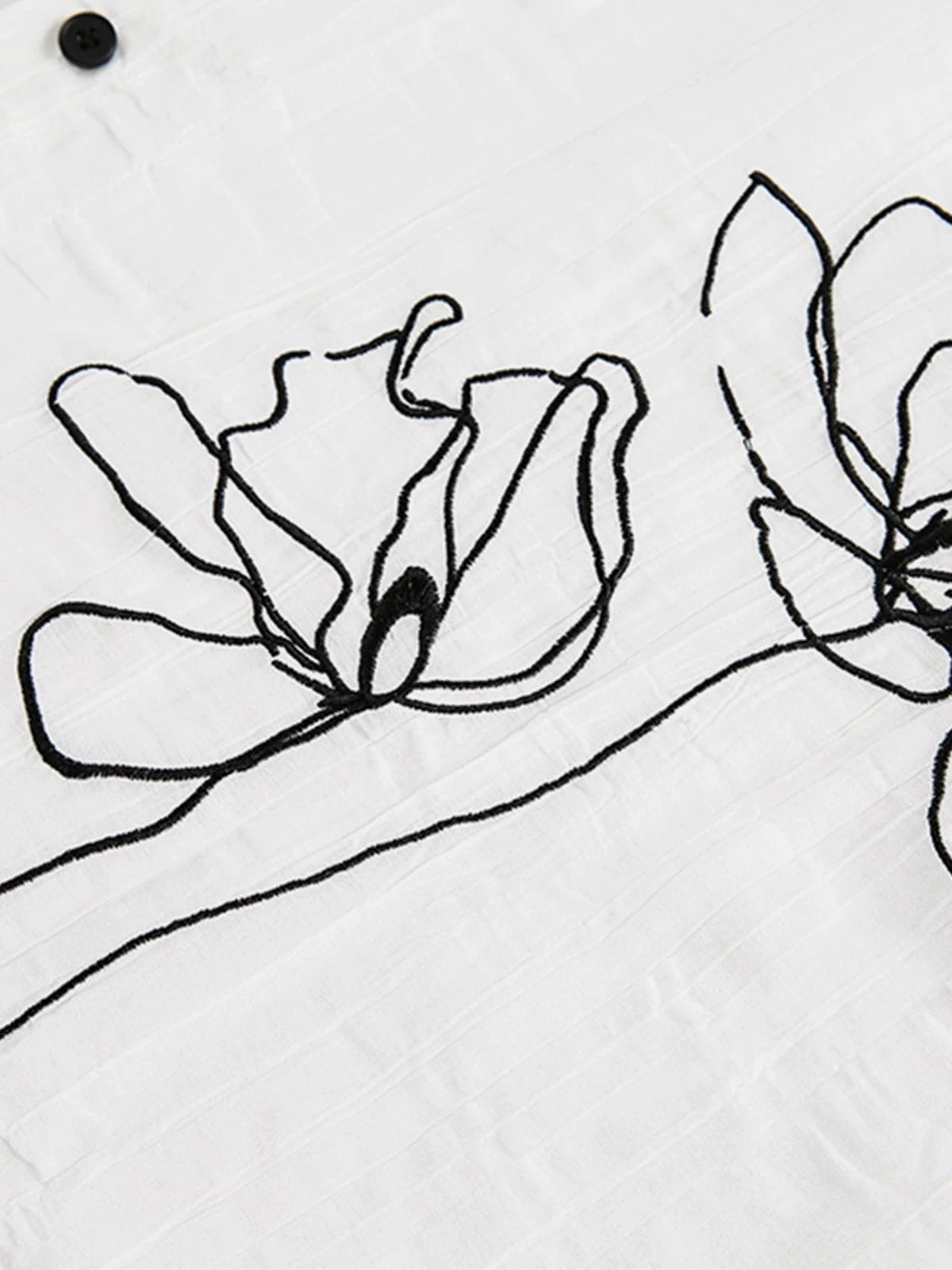 Aelfric Eden Flower Texture Short Sleeve Shirt