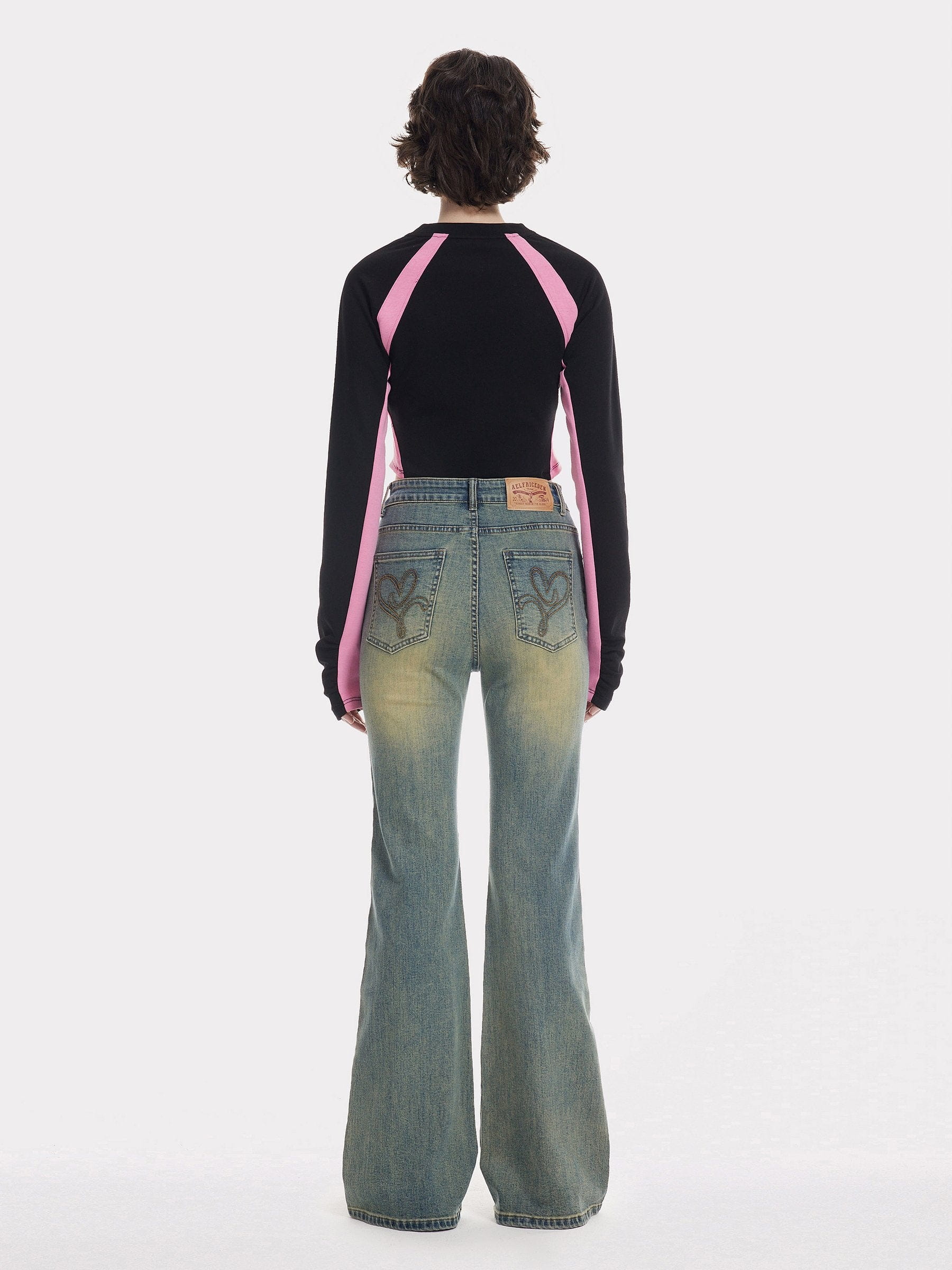 Aelfric Eden Embroidery Butterfly Long Sleeve Tee