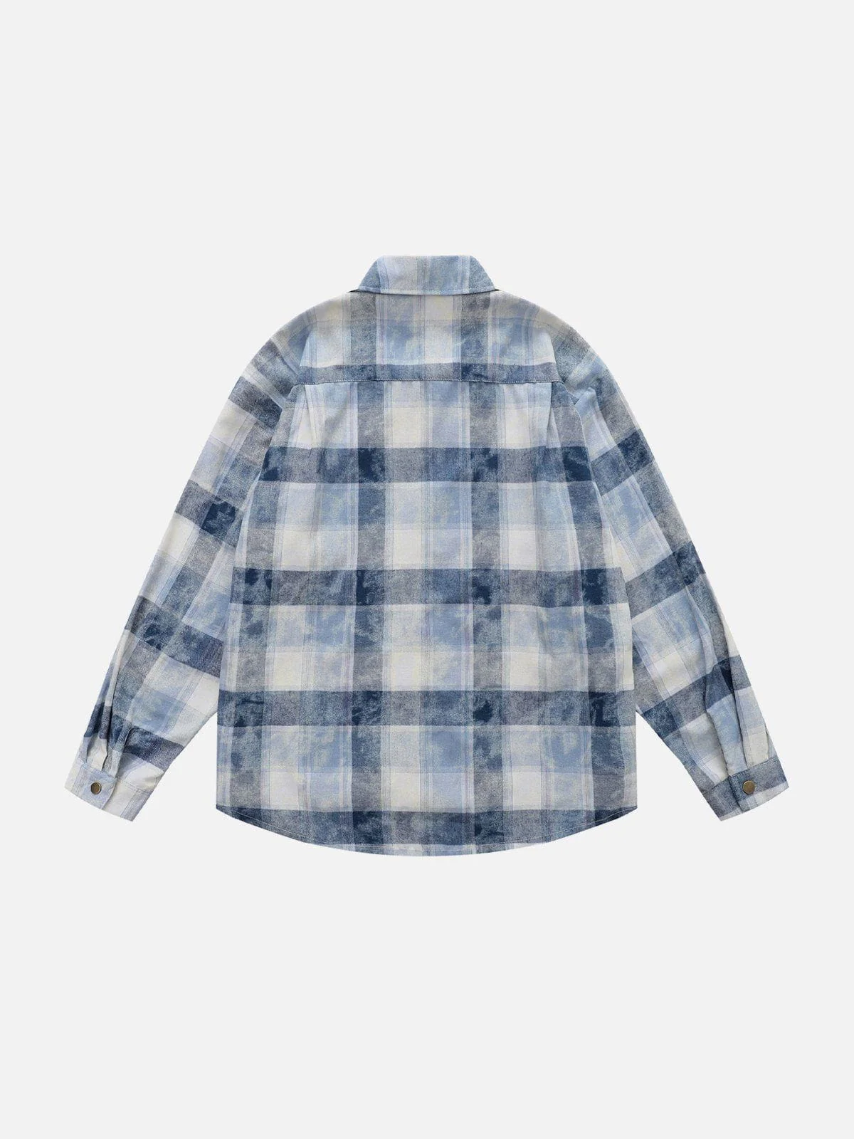 Aelfric Eden Plaid Zip Up Long Sleeve Shirt