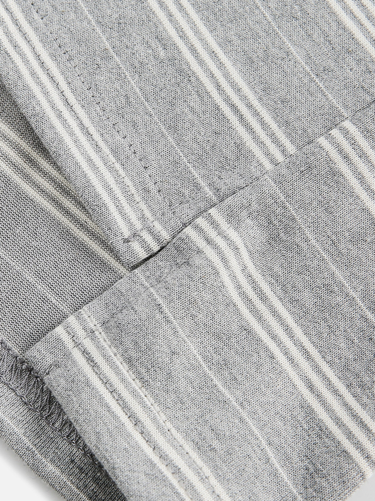 Aelfric Eden  Applique Embroidery Polo Long Sleeve Tee