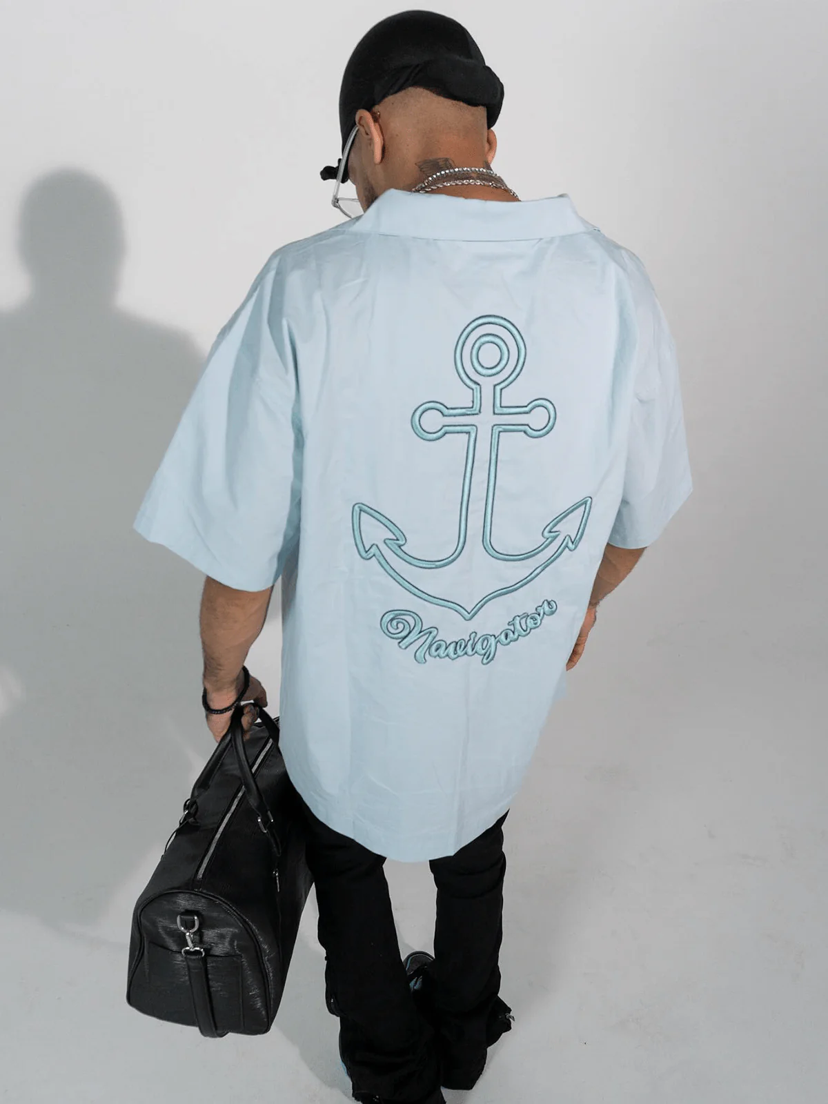 Aelfric Eden Embroidery Anchor Short Sleeve Shirt