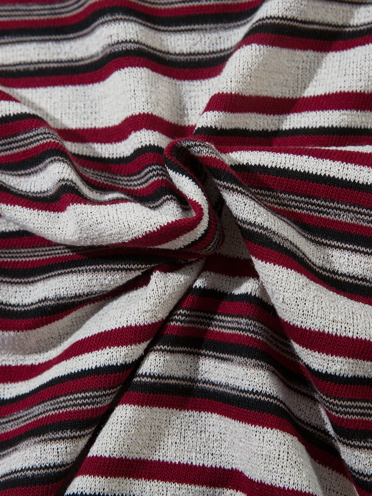 Aelfric Eden Tied Neckline Knit Long Sleeve Tee