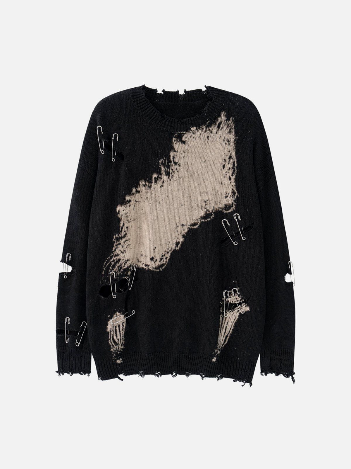 Aelfric Eden Paperclip Broken Design Knit Sweater