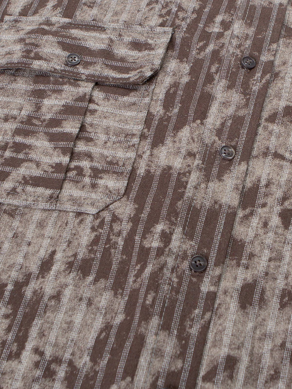 Aelfric Eden Tie Dye Texture Long Sleeve Shirt