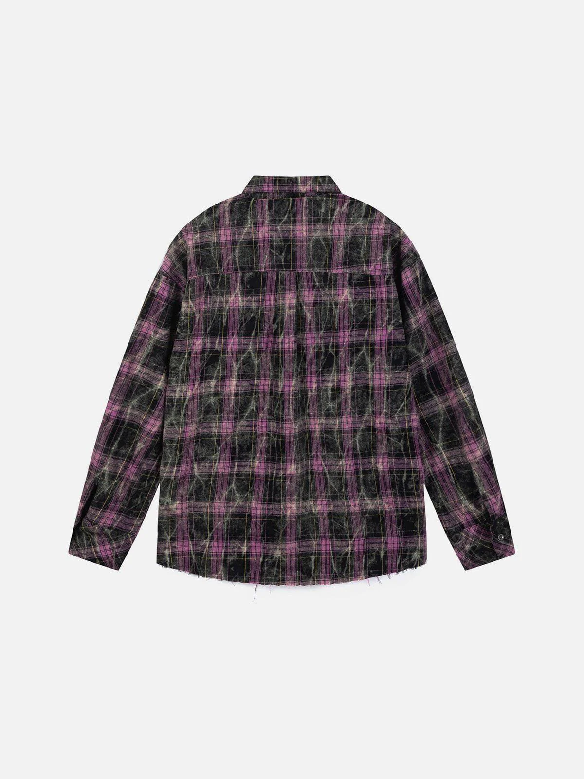 Aelfric Eden Plaid Washed Long Sleeve Shirt