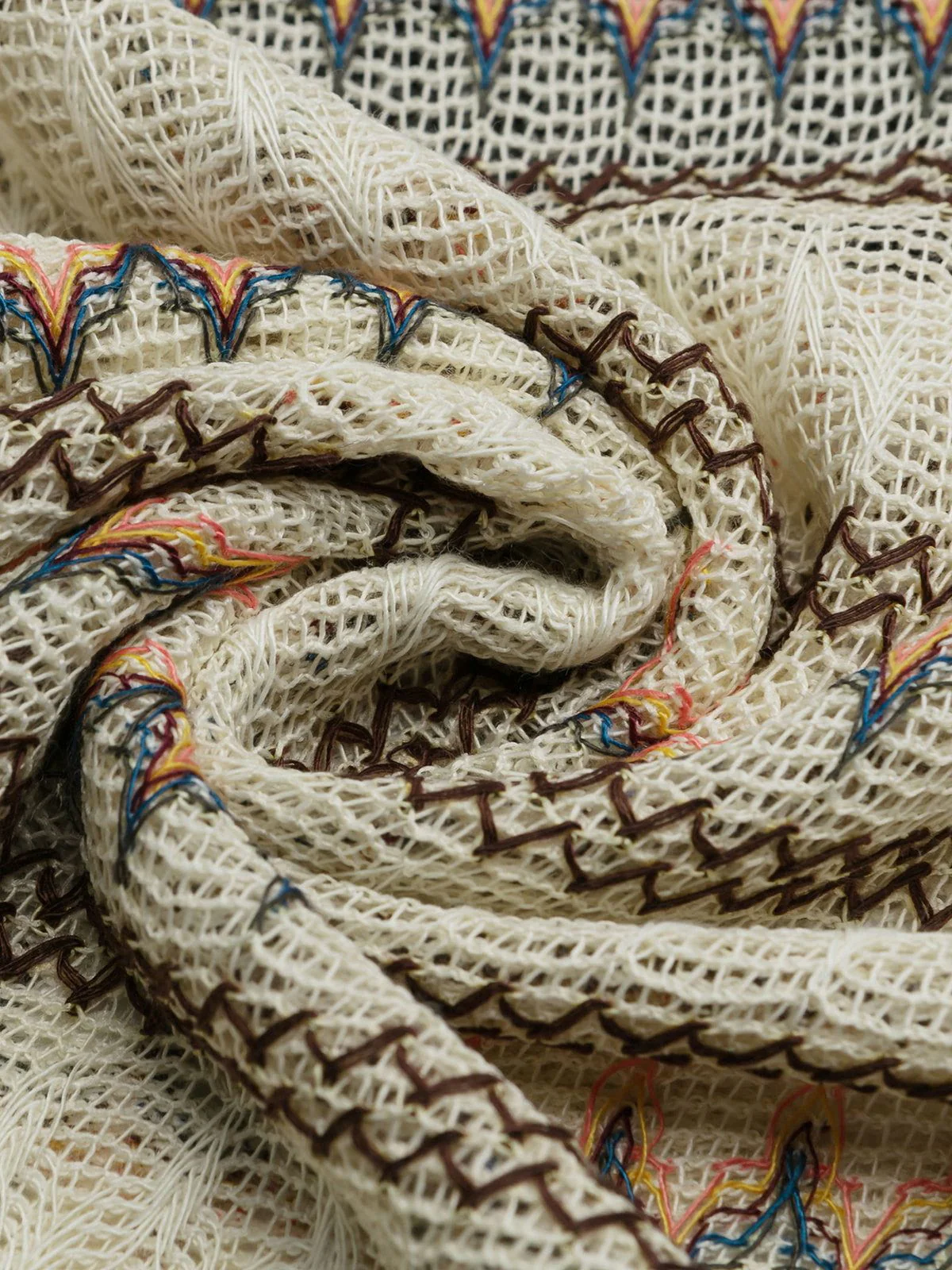 Aelfric Eden Fair Isle Open Knit Tee