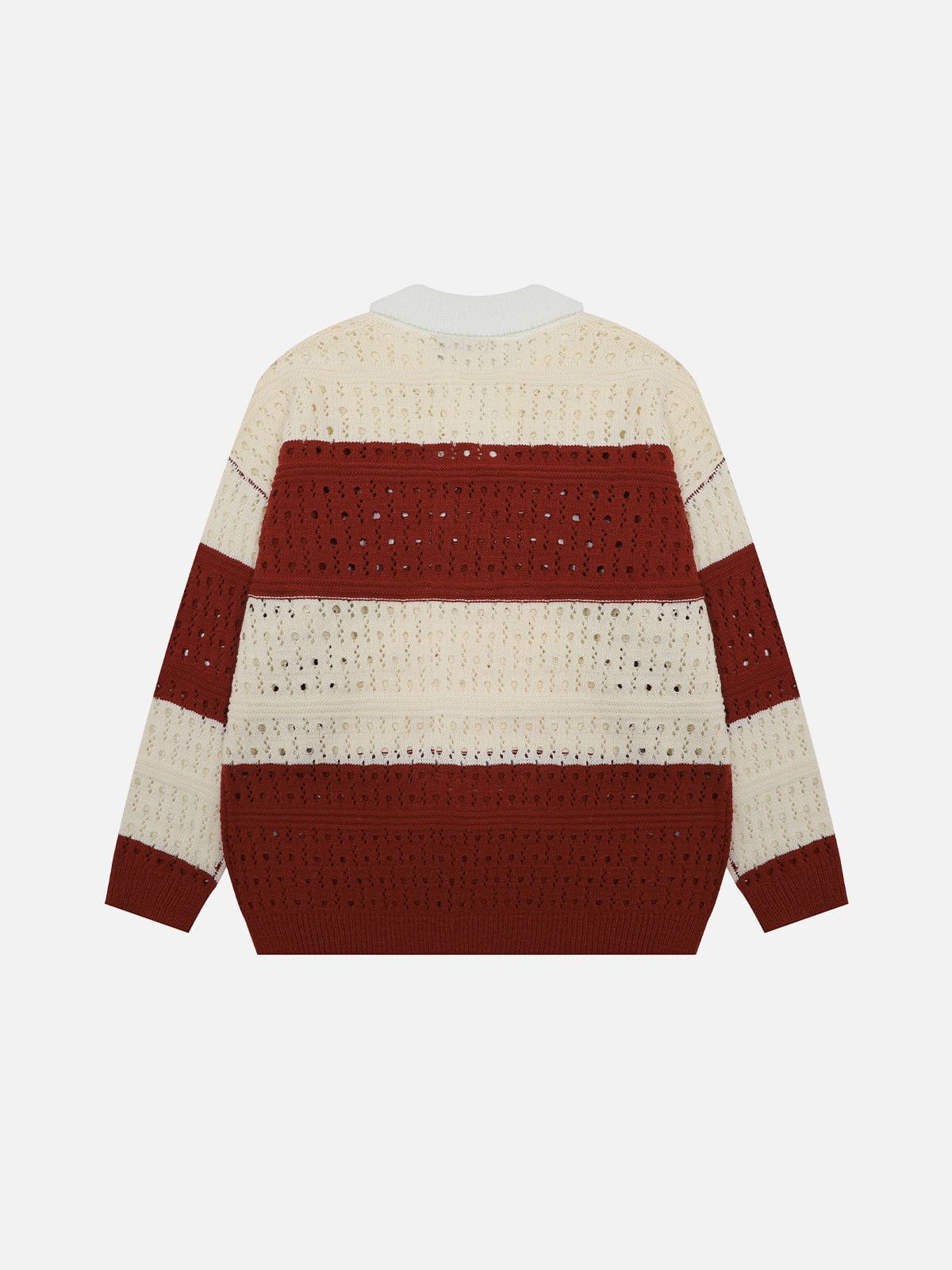 Aelfric Eden Stripe Open Knit Sweater