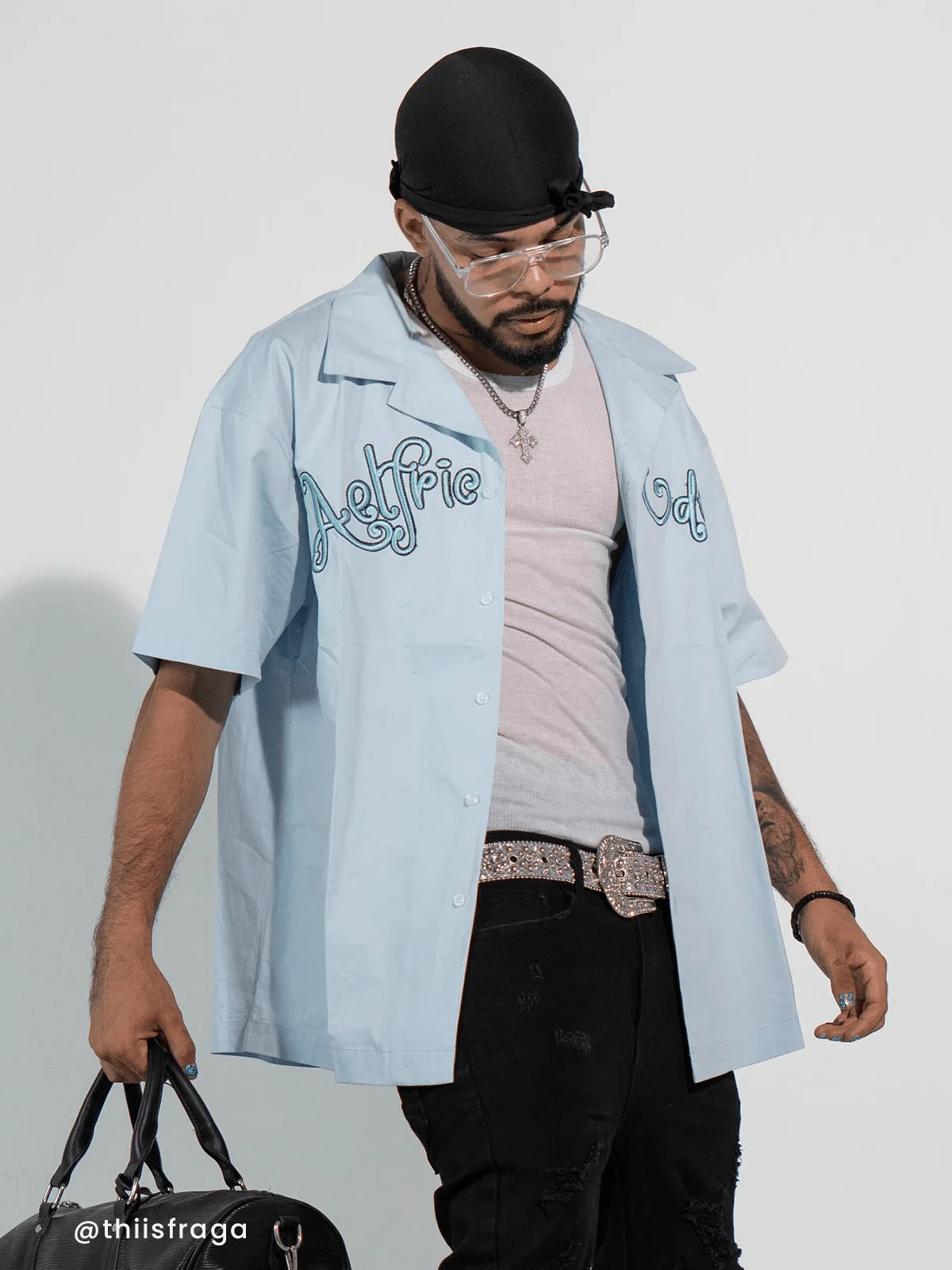 Aelfric Eden Embroidery Anchor Short Sleeve Shirt