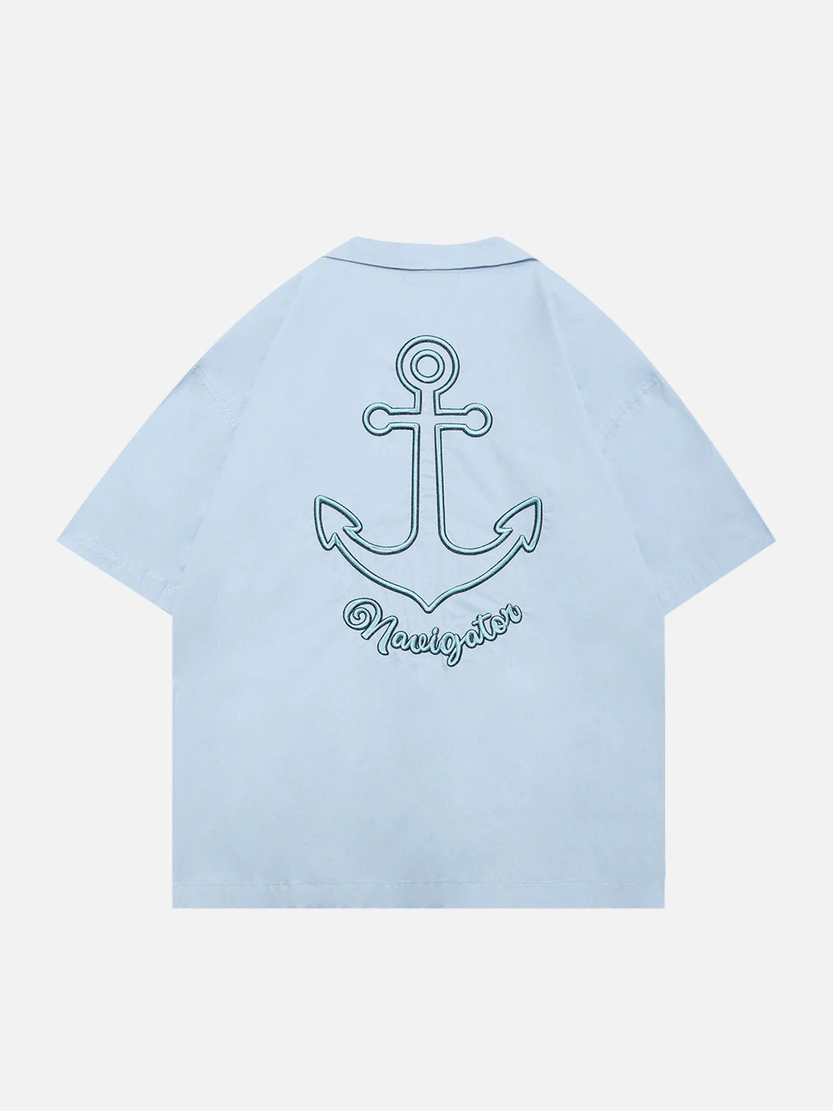 Aelfric Eden Embroidery Anchor Short Sleeve Shirt