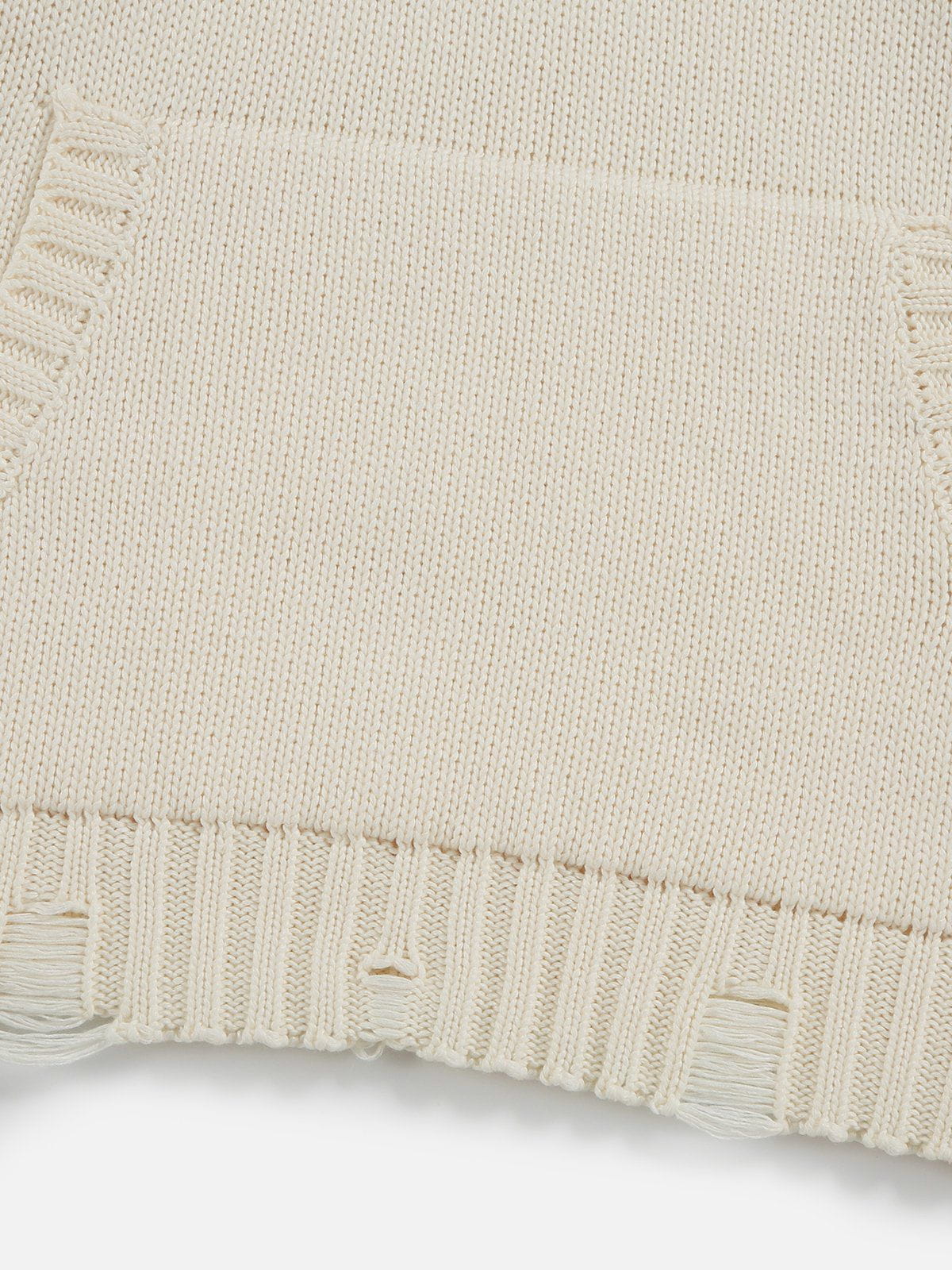 Aelfric Eden Distressed Knit Hoodie