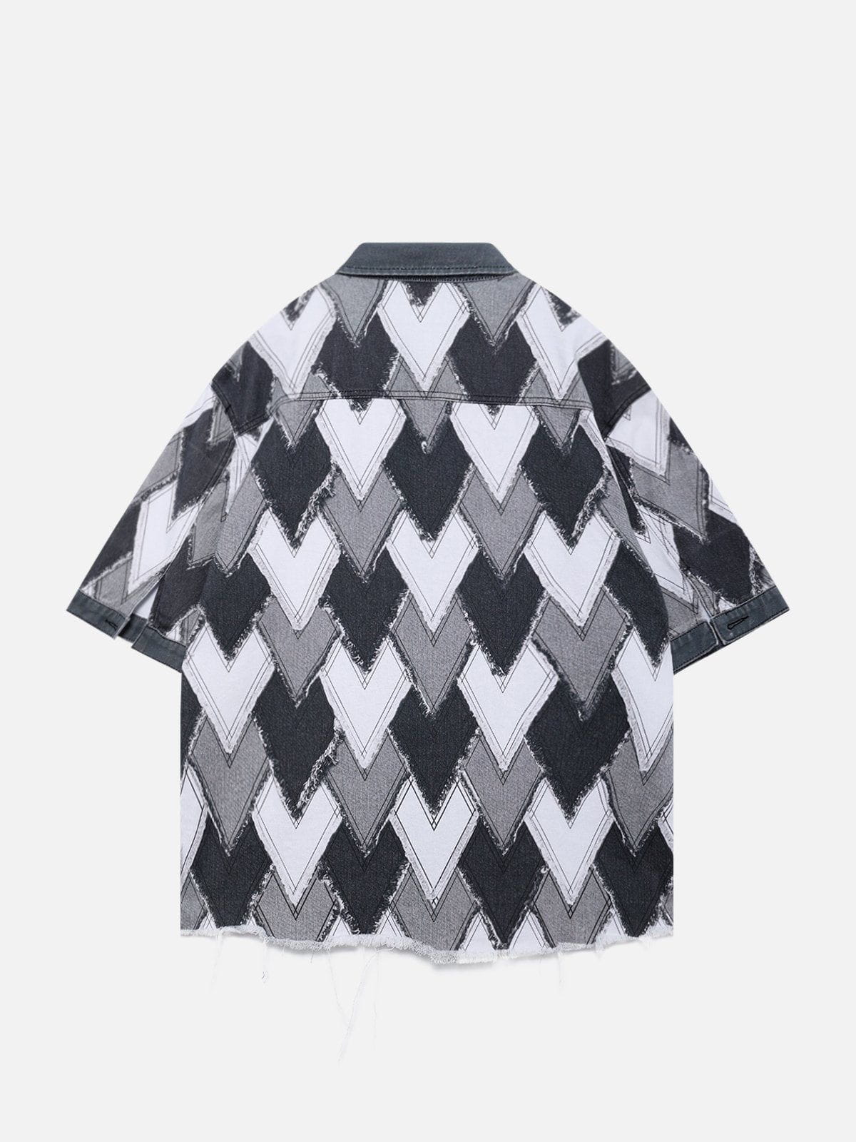 Aelfric Eden Heart Patchwork Short Sleeve Shirt
