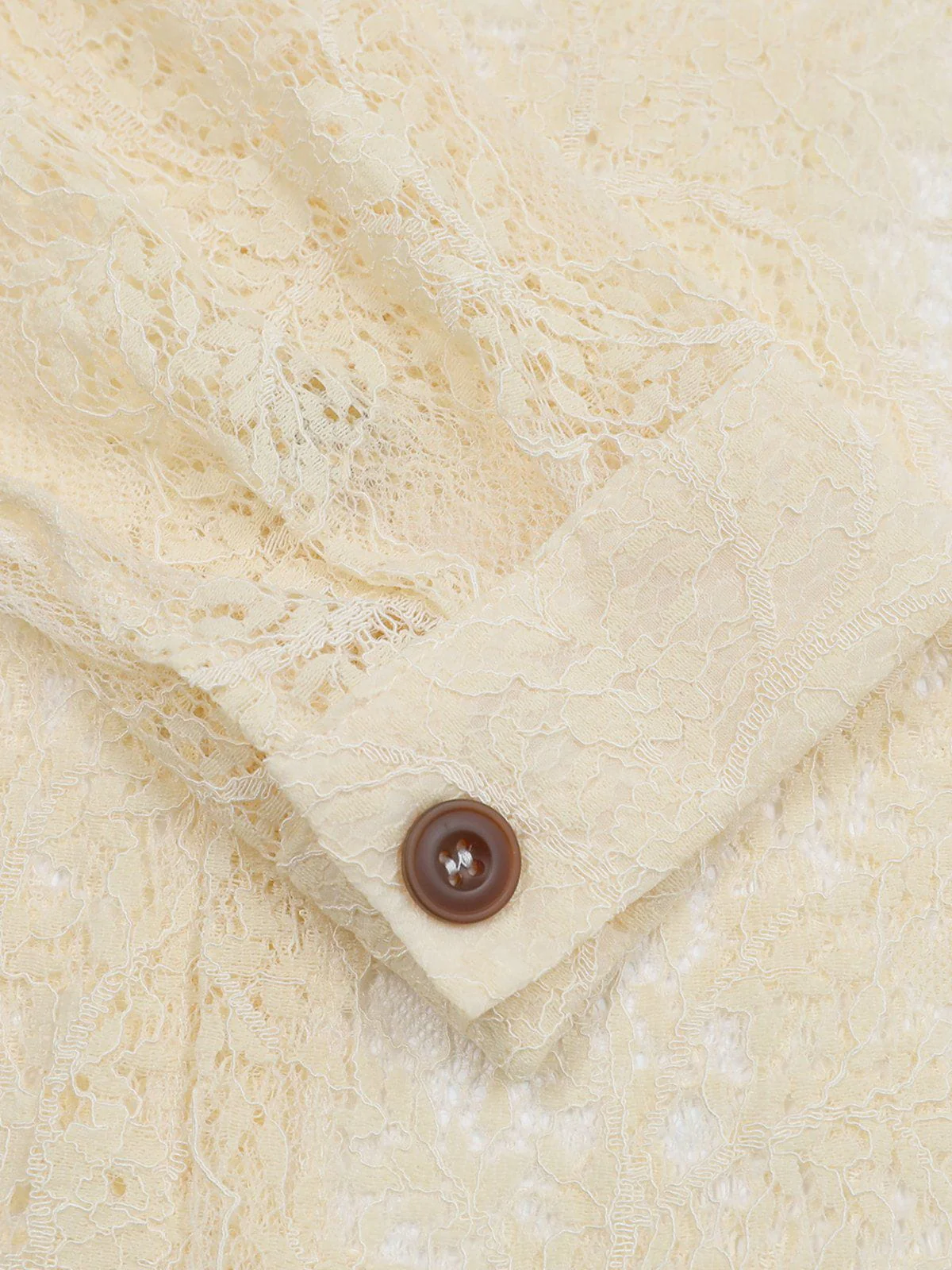 Aelfric Eden Flower Cut-Out Long Sleeve Shirt