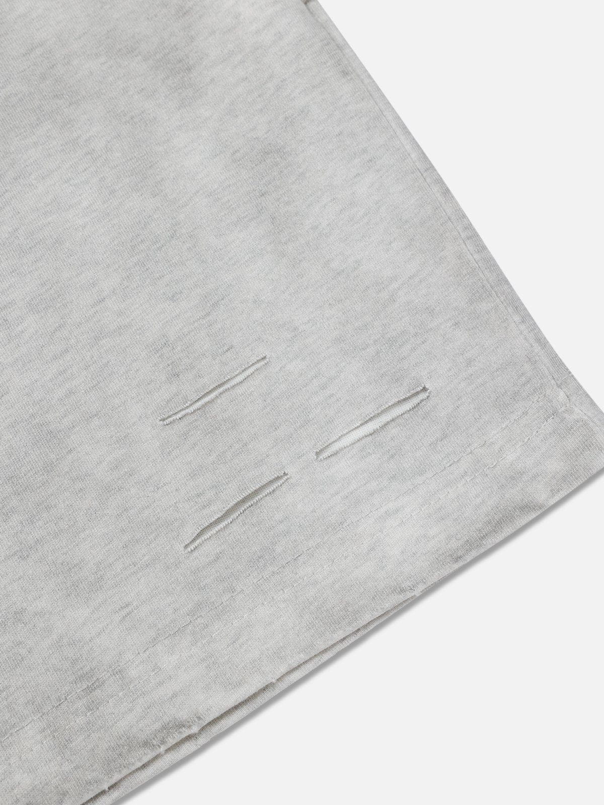 Aelfric Eden Camouflage Distressed Long Sleeve Tee