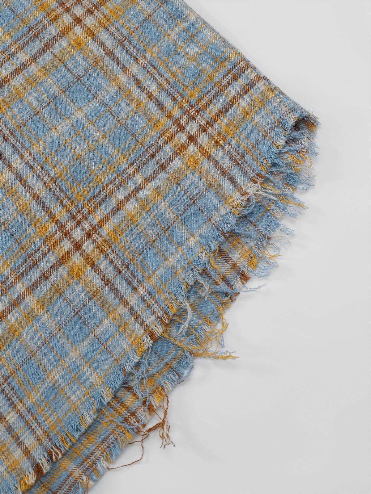 Aelfric Eden Gradient Plaid Pocket Short Sleeve Shirt