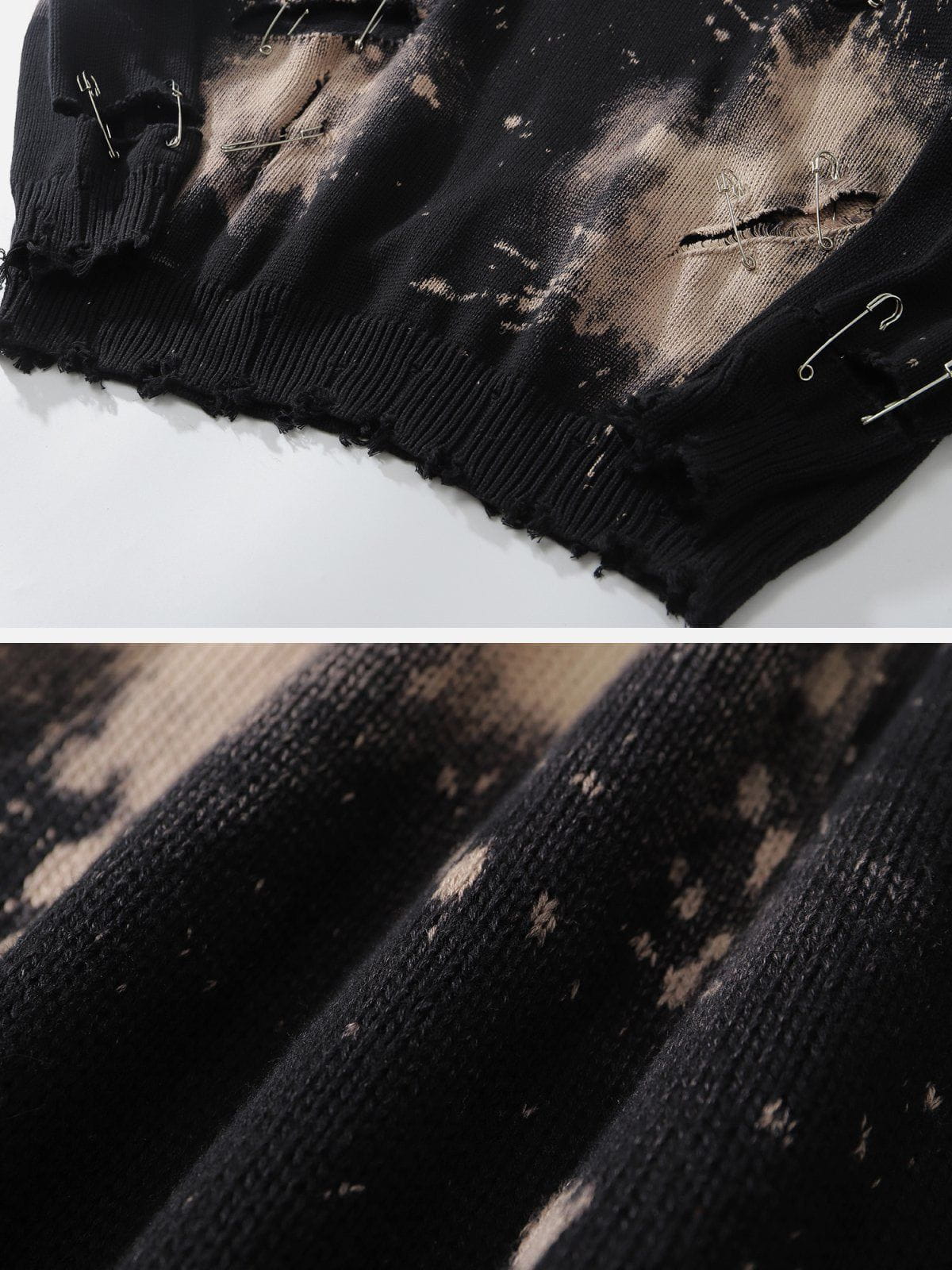 Aelfric Eden Paperclip Broken Design Knit Sweater