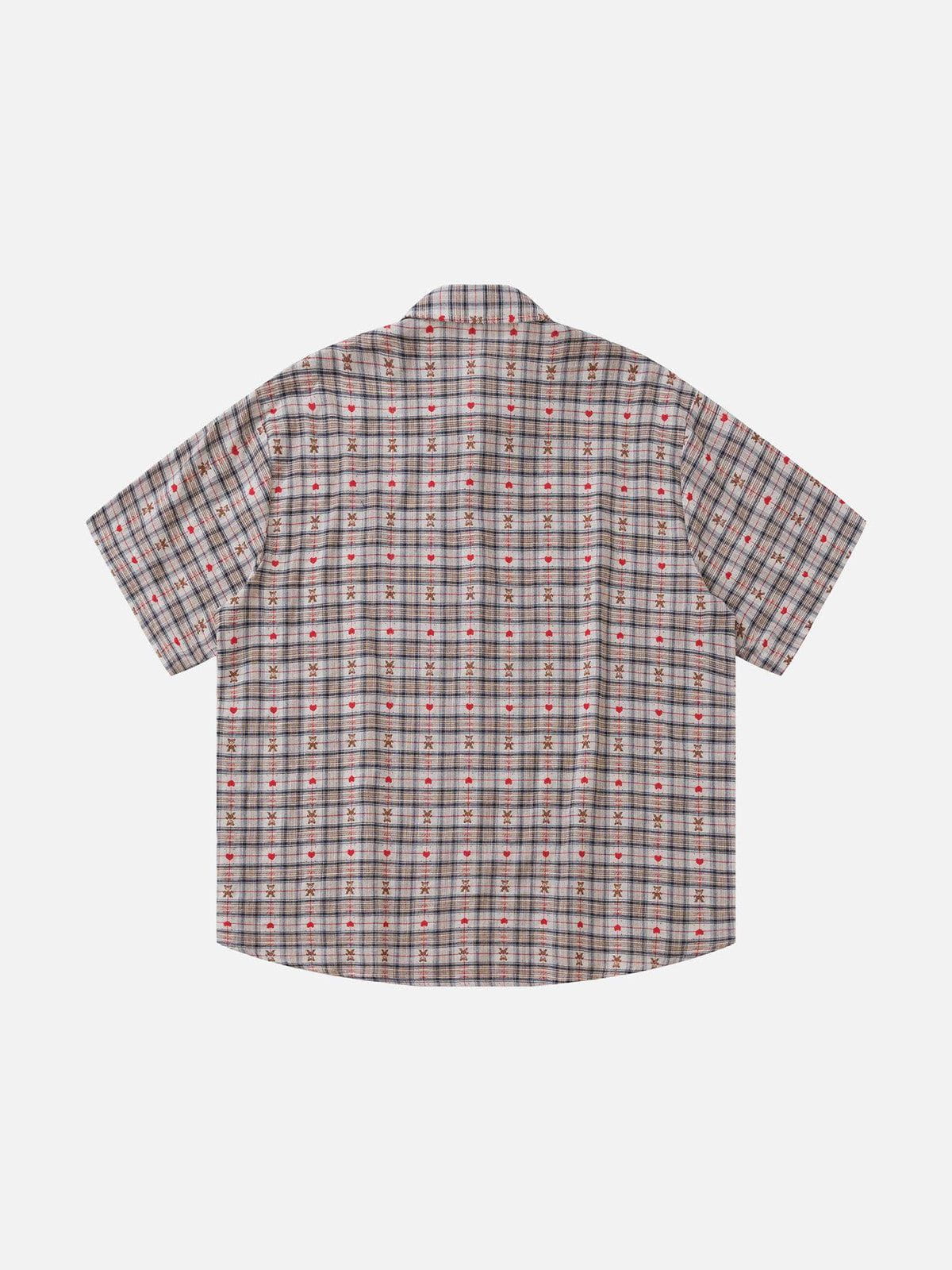 Aelfric Eden Cut-Out Heart Short Sleeve Shirt