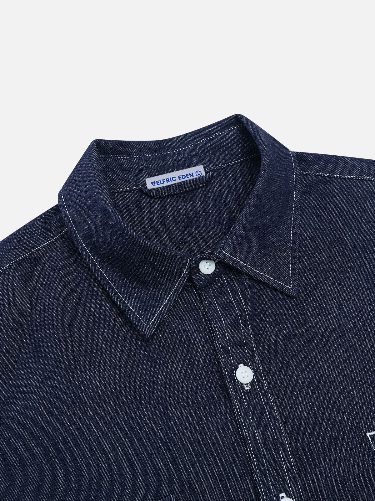 Aelfric Eden Pocket Denim Short Sleeve Shirt