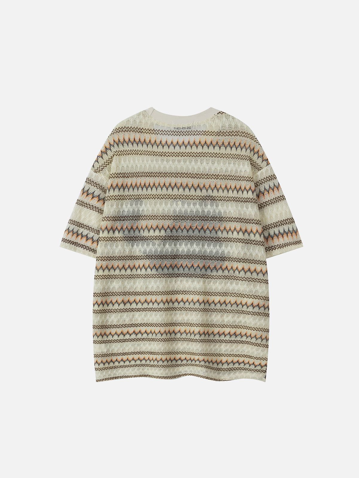 Aelfric Eden Fair Isle Open Knit Tee