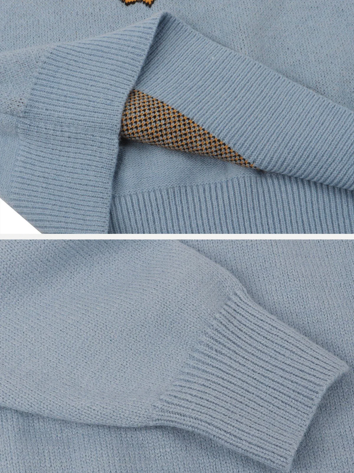 Aelfric Eden Cute Murder Goose Pattern Knit Sweater