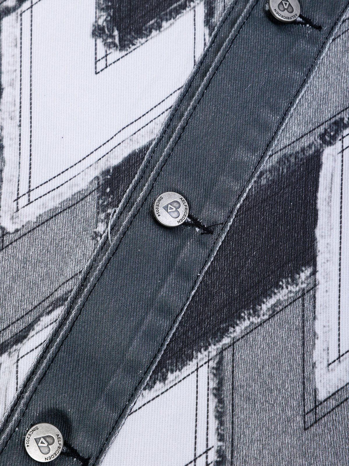 Aelfric Eden Heart Patchwork Short Sleeve Shirt