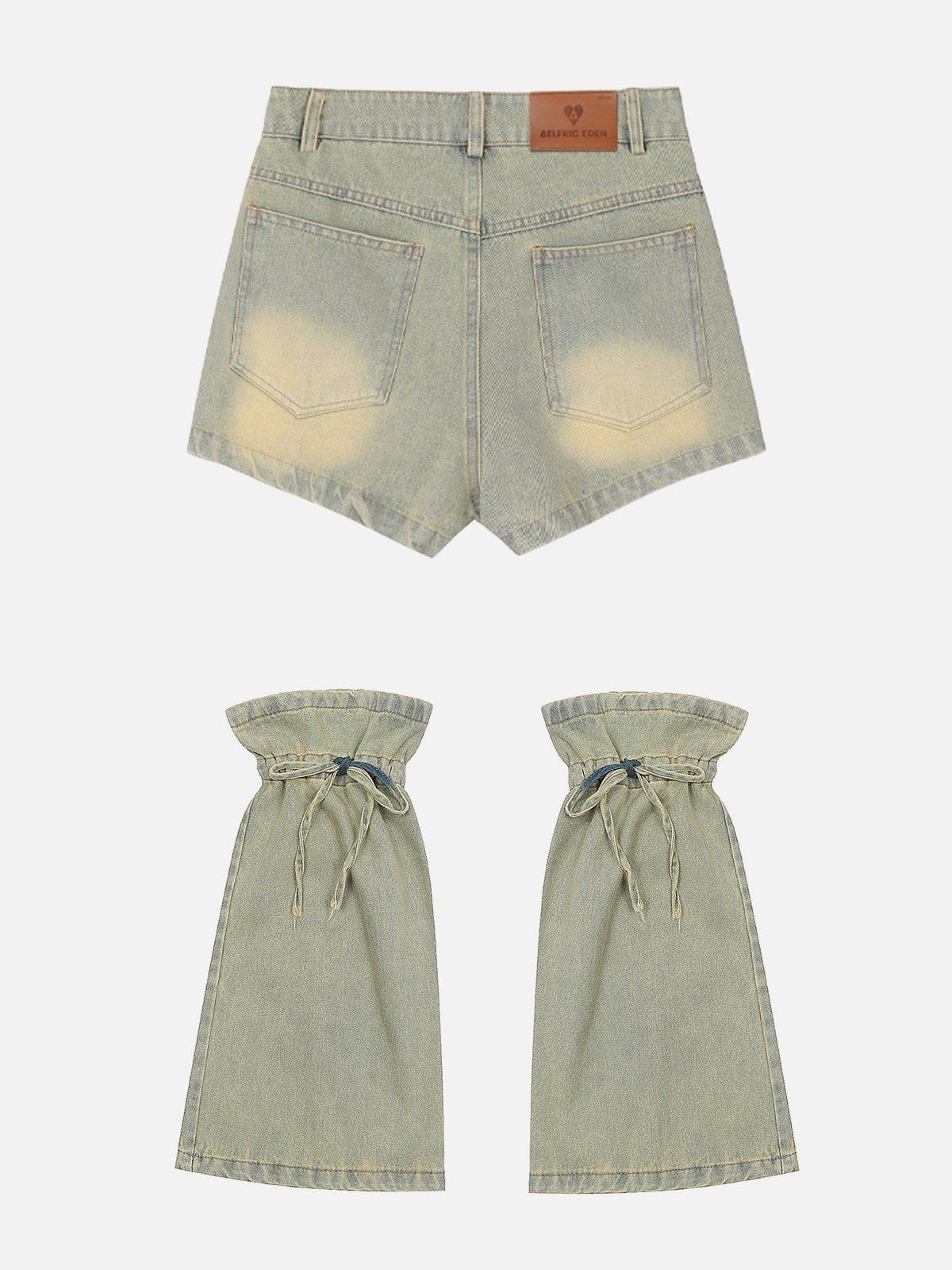 Aelfric Eden Star Rivet Leg Sleeves Jorts