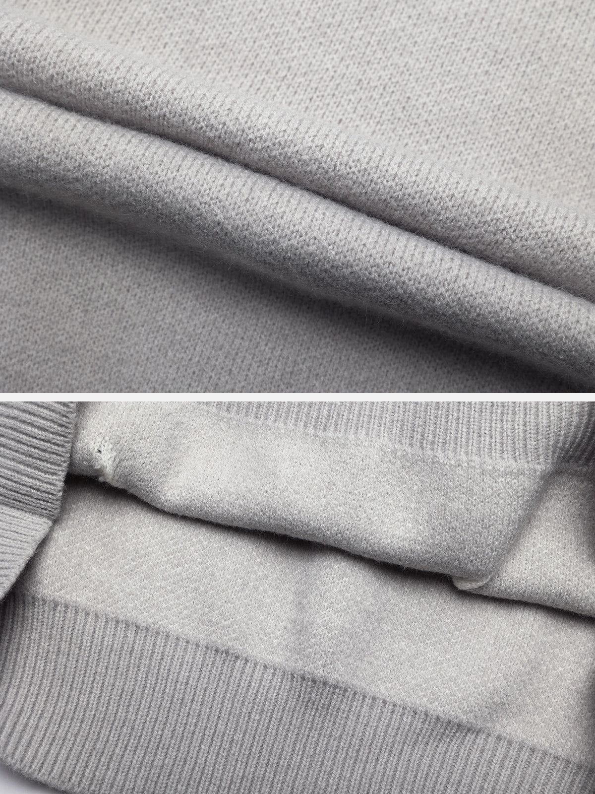 Aelfric Eden Distressed Knitting Hoodie