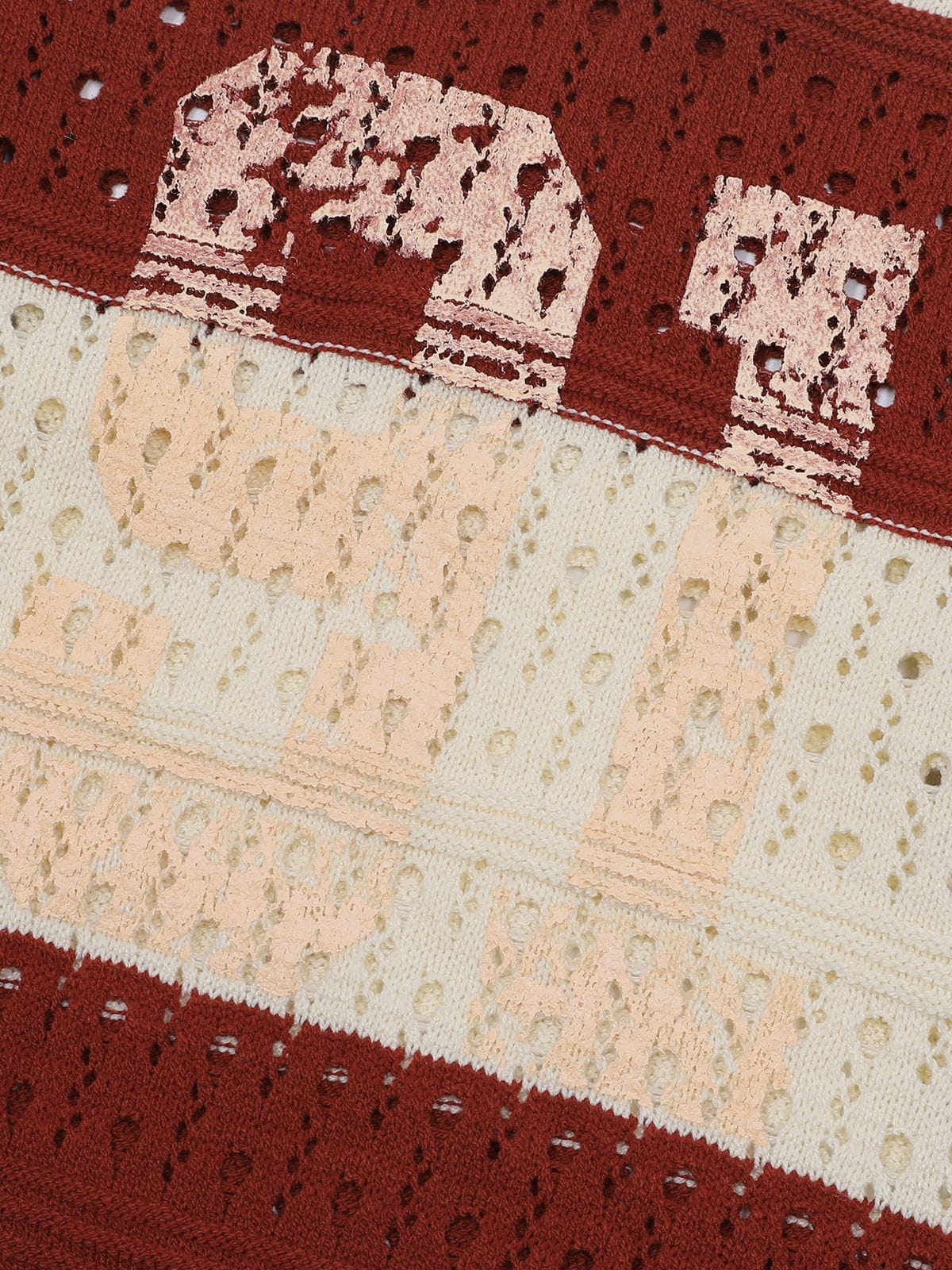 Aelfric Eden Stripe Open Knit Sweater