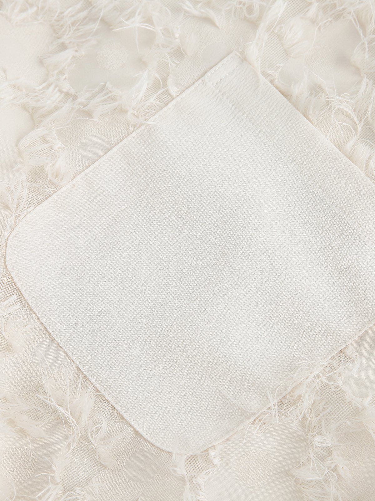 Aelfric Eden Irregular Tassel Long Sleeve Shirt