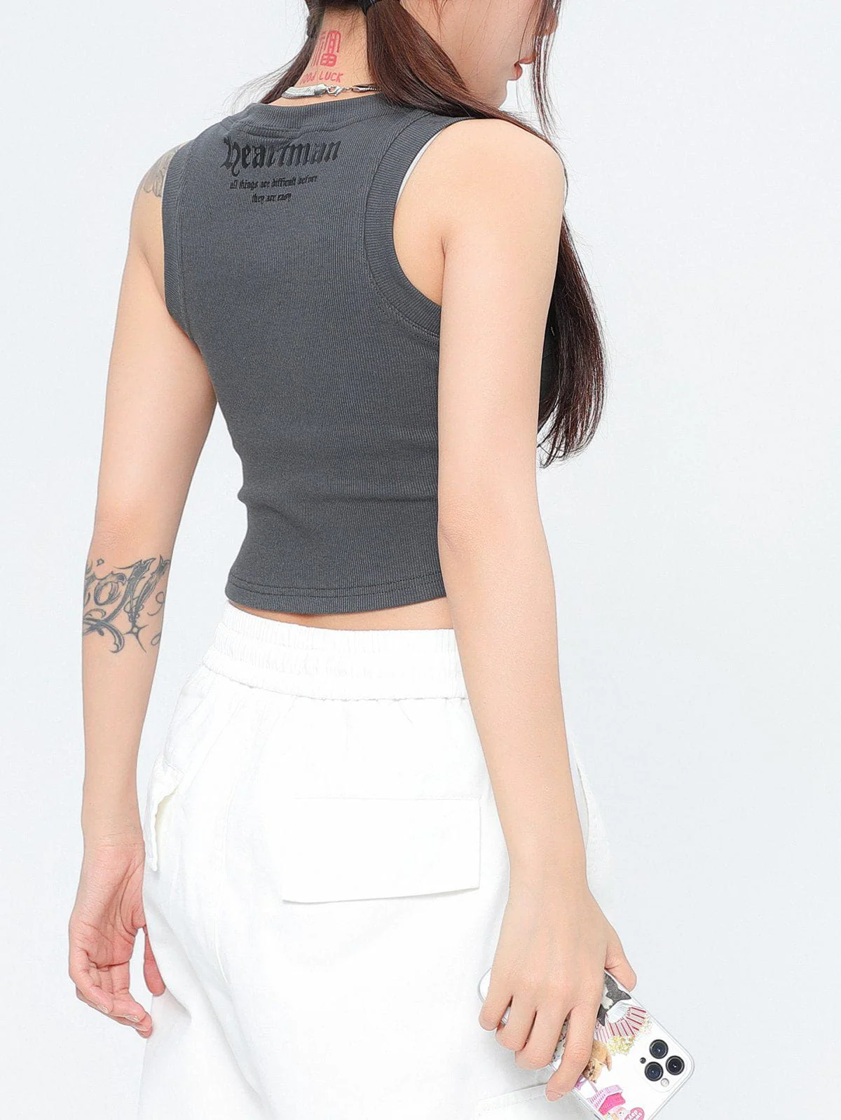 Aelfric Eden Butterfly Print Knitting Tank Top