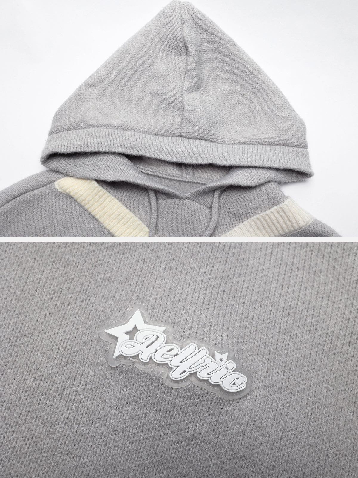 Aelfric Eden Distressed Knitting Hoodie