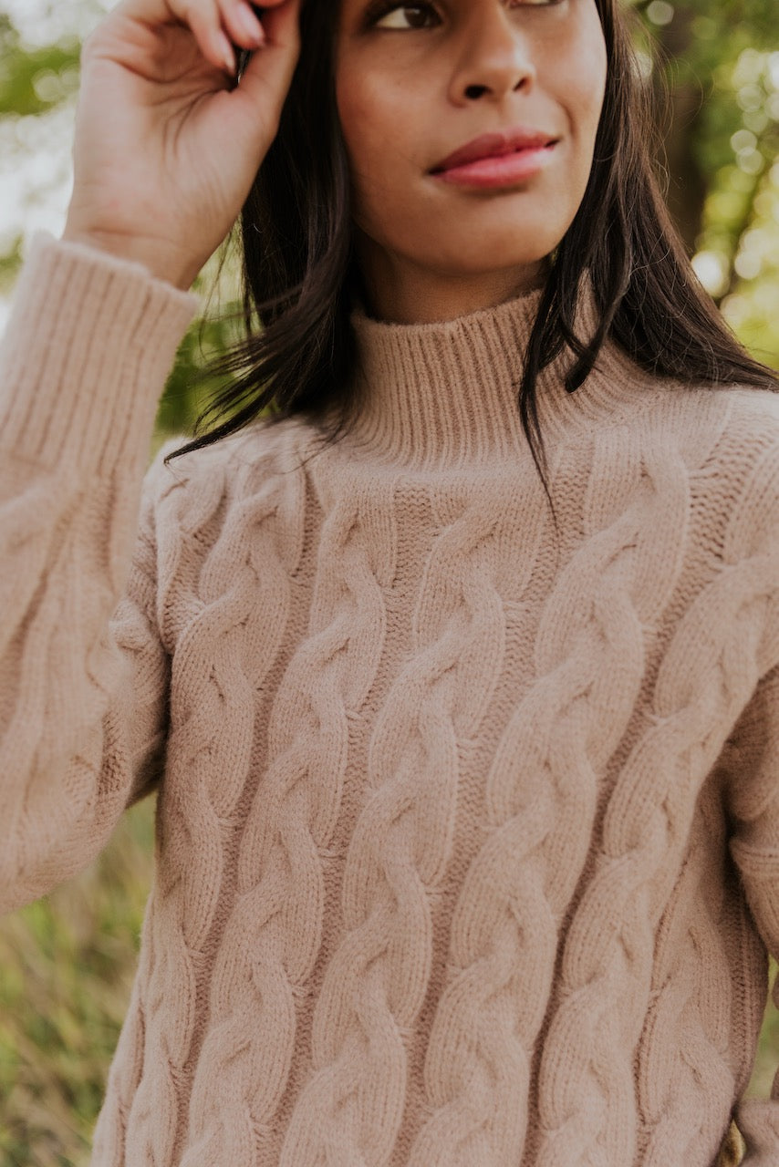 Delores Cable Knit Sweater