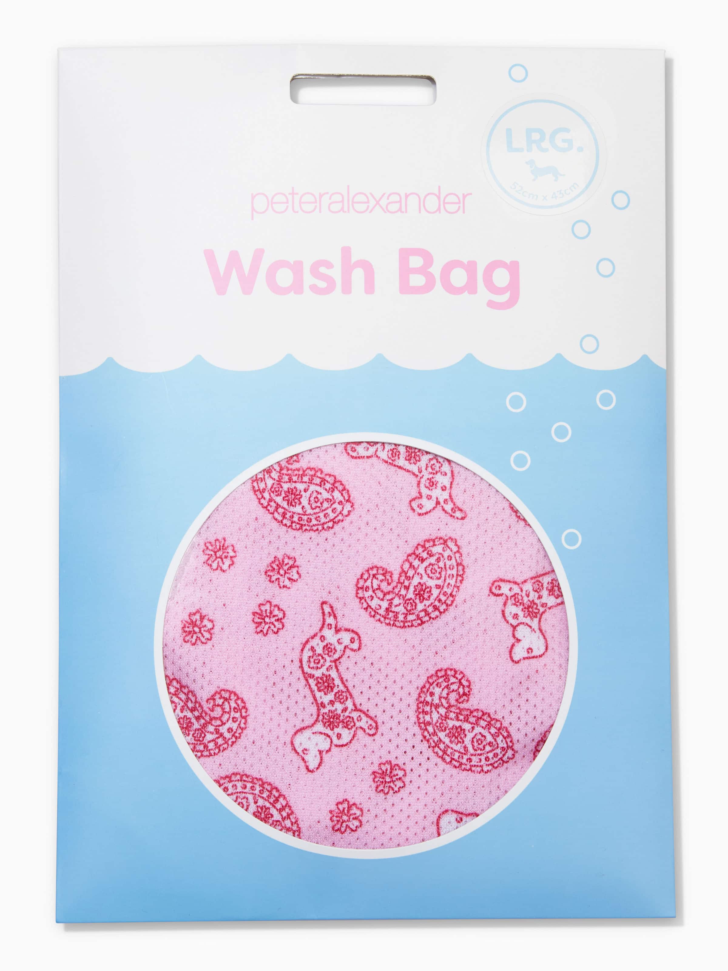 Large Paisley Penny Wash Bag