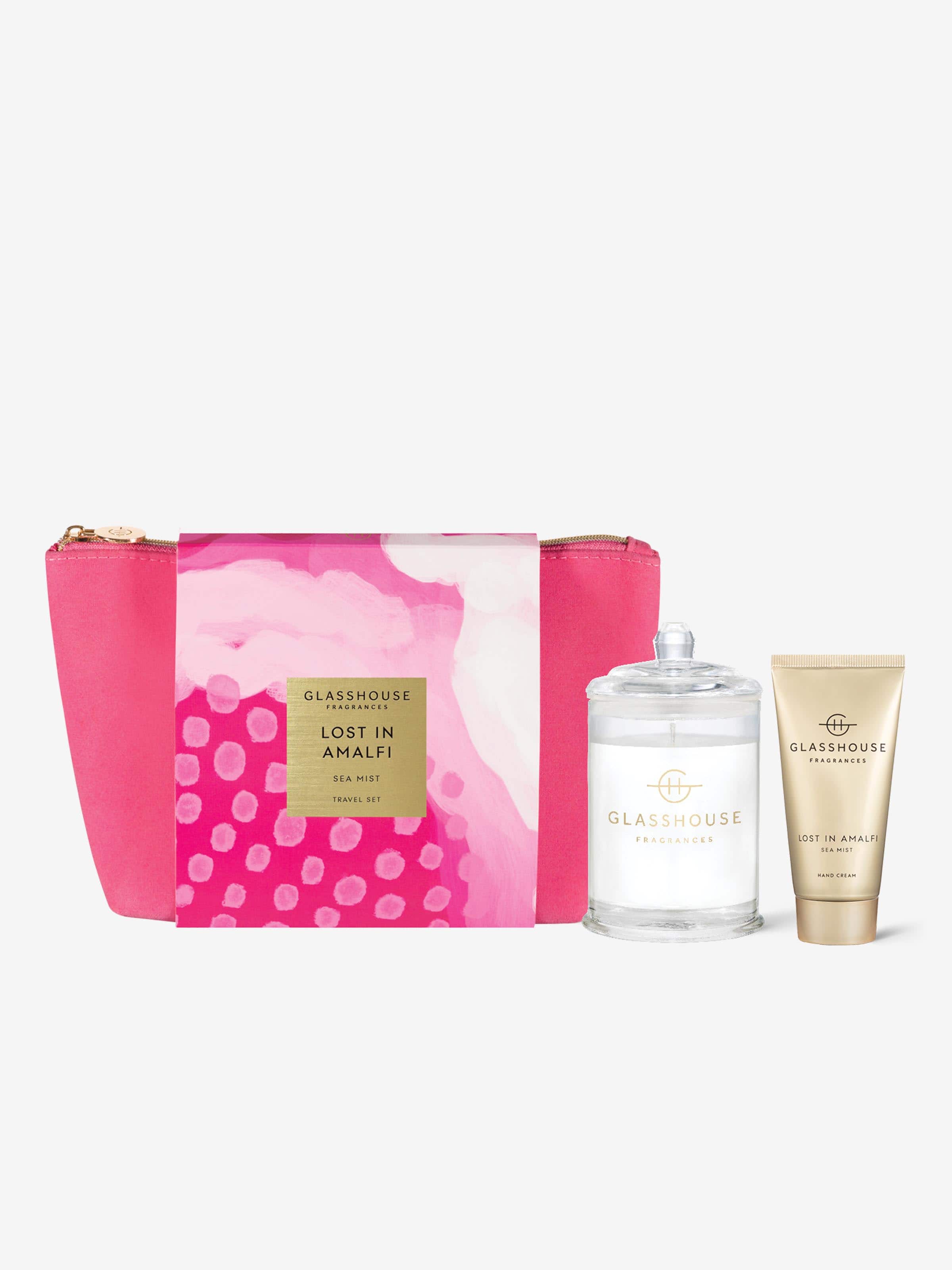 Glasshouse Fragrances Lost In Amalfi Travel Set