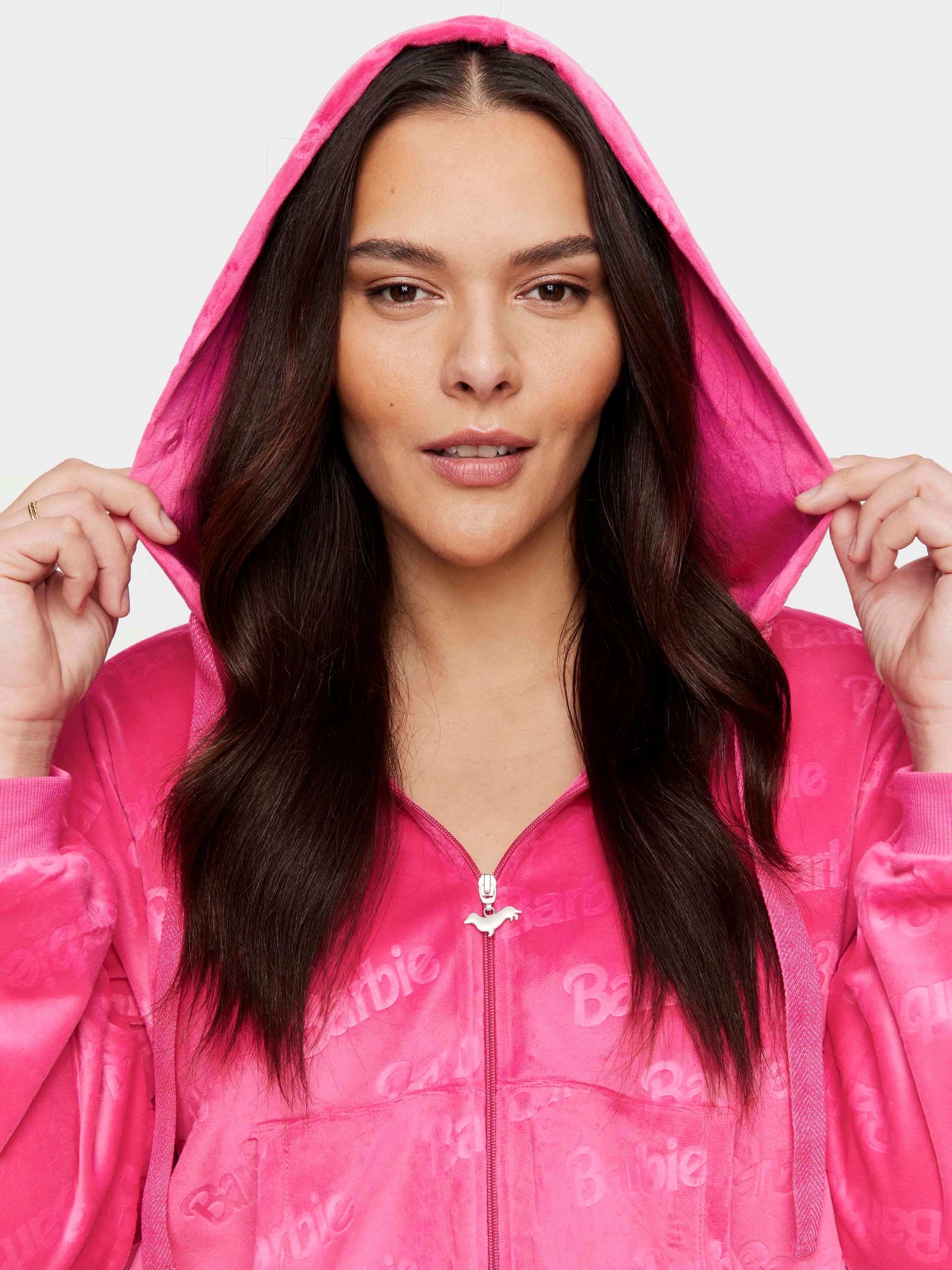 P.A. Plus Barbie Velour Hoodie