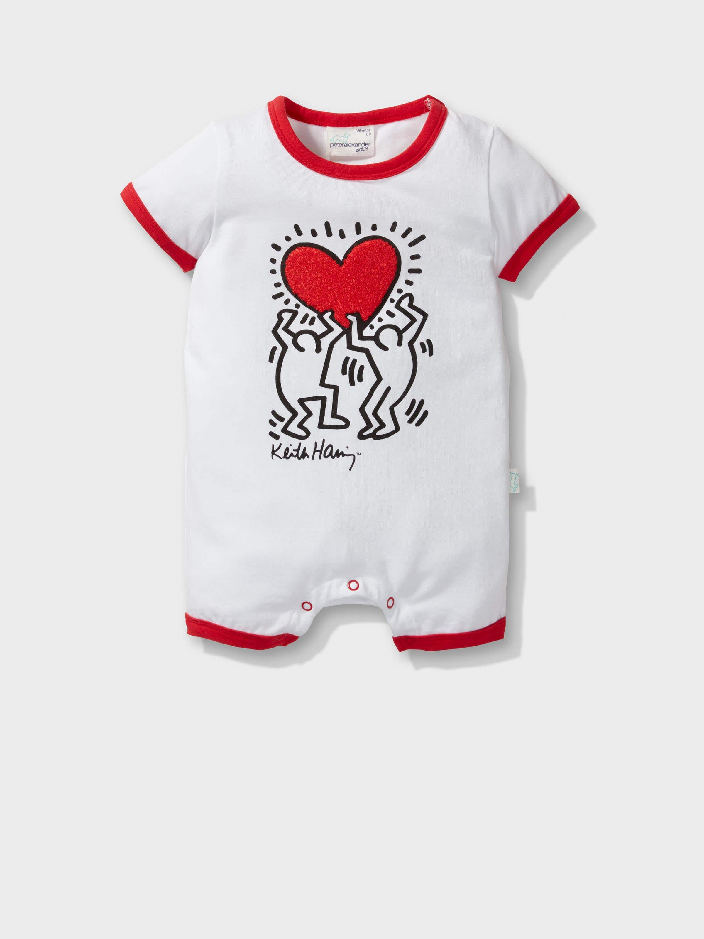 Baby Keith Haring Heart Romper