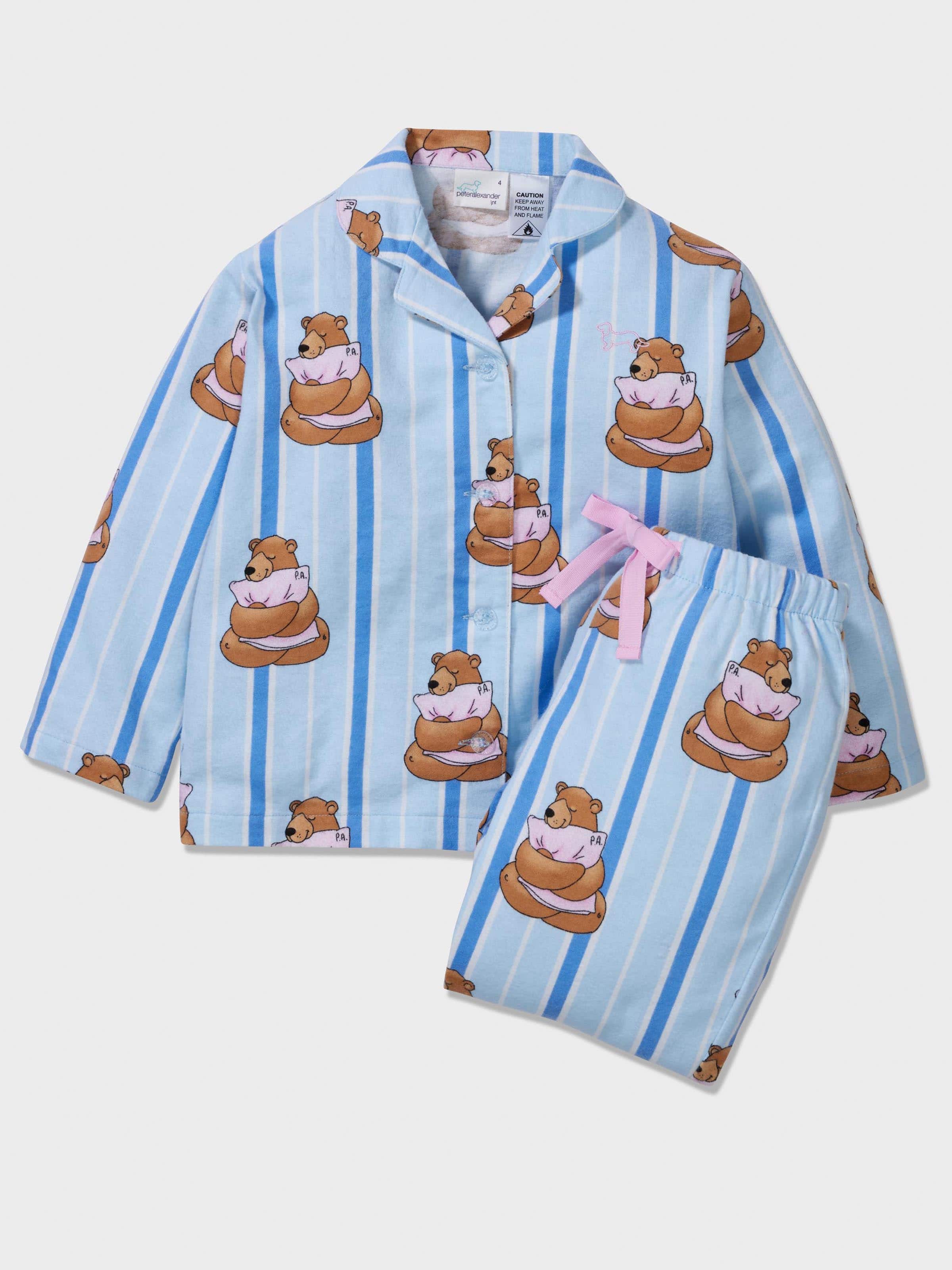 Girls Bear Hug Pj Set