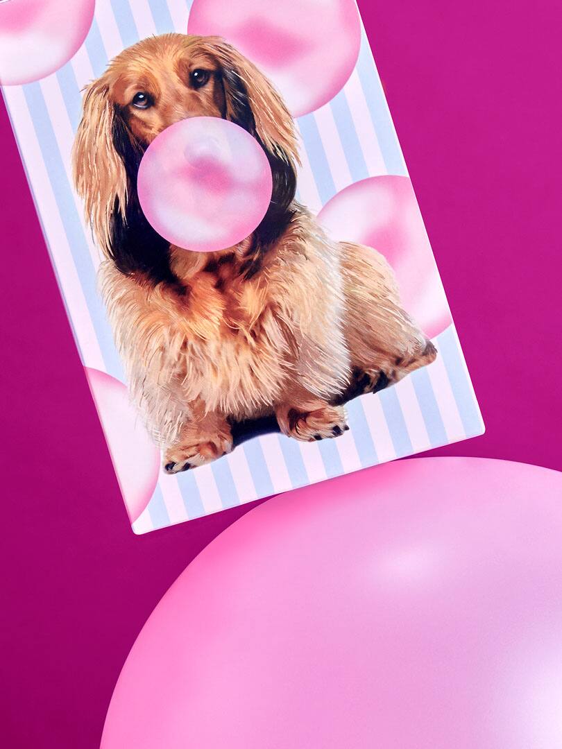 Glasshouse Fragrances Limited Edition Bubble Gum Burst 380G Candle