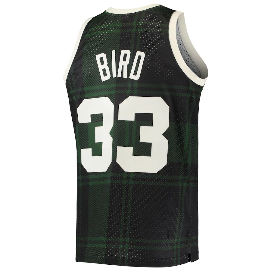 B.Celtics #33 Larry Bird Mitchell & Ness 1985-86 Hardwood Classics ...