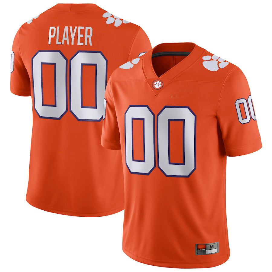 Custom C.Tigers PickAPlayer NIL Replica Football Jersey Orange