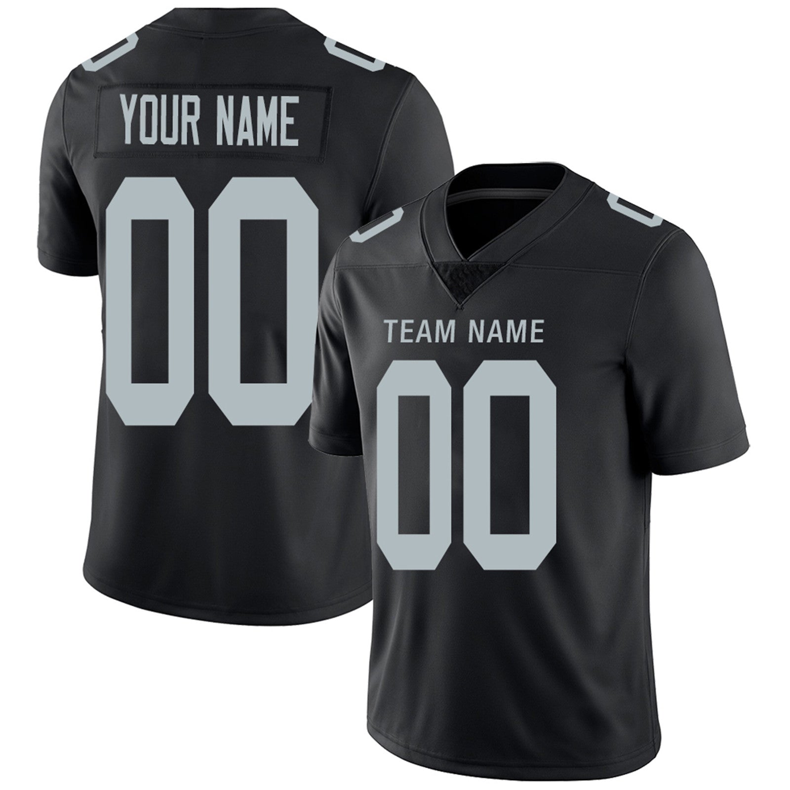 Custom LV.Raiders Football Jerseys Team Player or Personalized Design ...