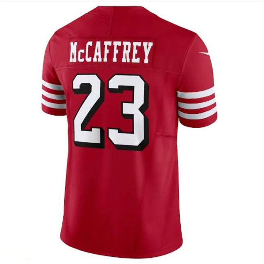 SF. 49ers #23 Christian McCaffrey Alternate Vapor F.U.S.E. Limited ...