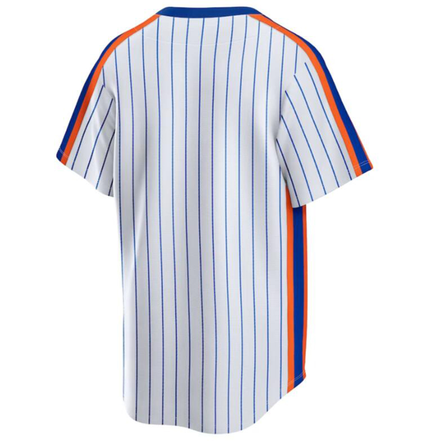 Custom Baseball Jerseys New York Mets White Home Cooperstown Collection ...