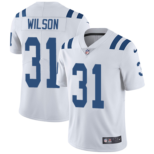 Indianapolis Colts #31 Quincy Wilson White Stitched Vapor Untouchable Limited Jersey