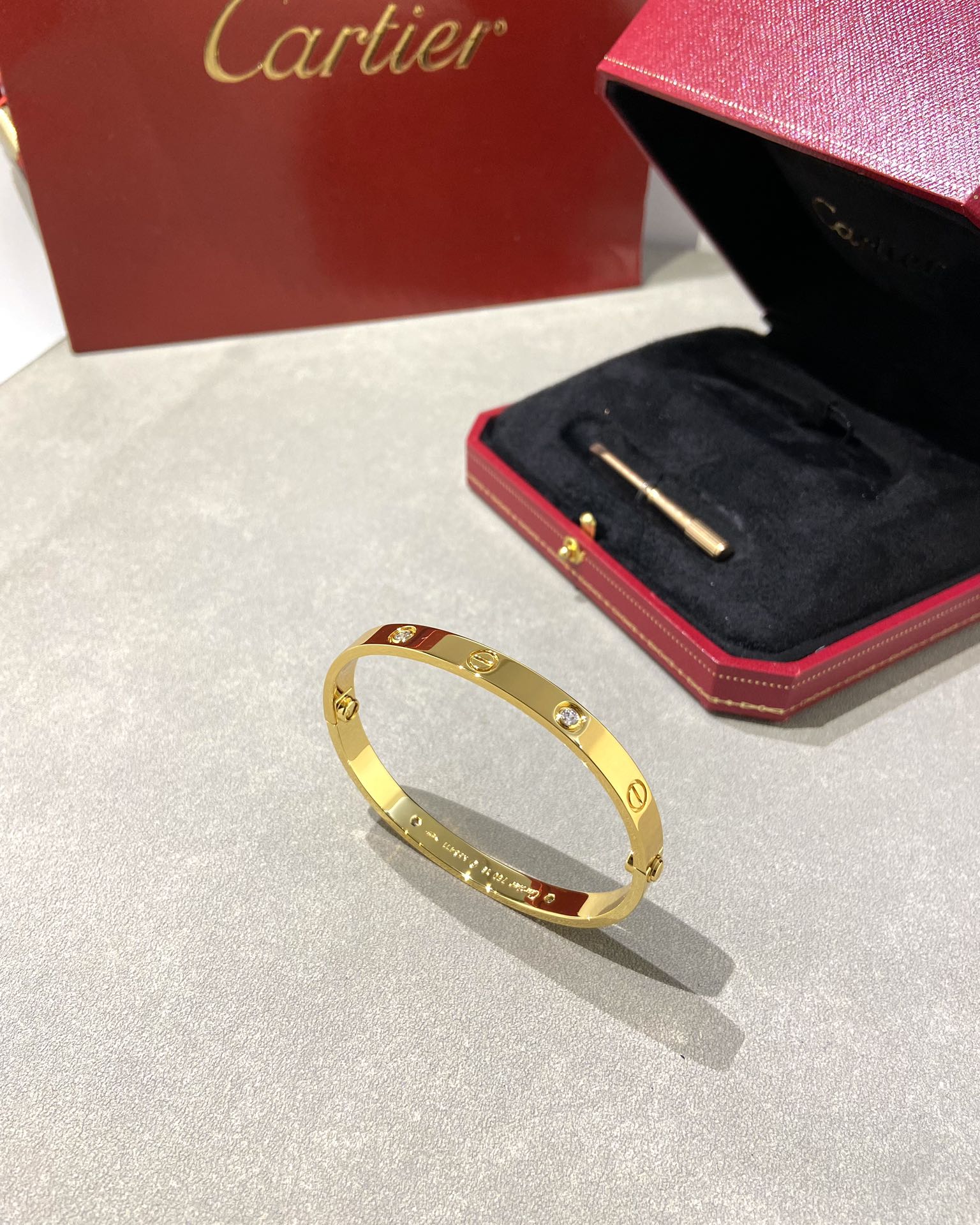 Cartier Gold Bracelet