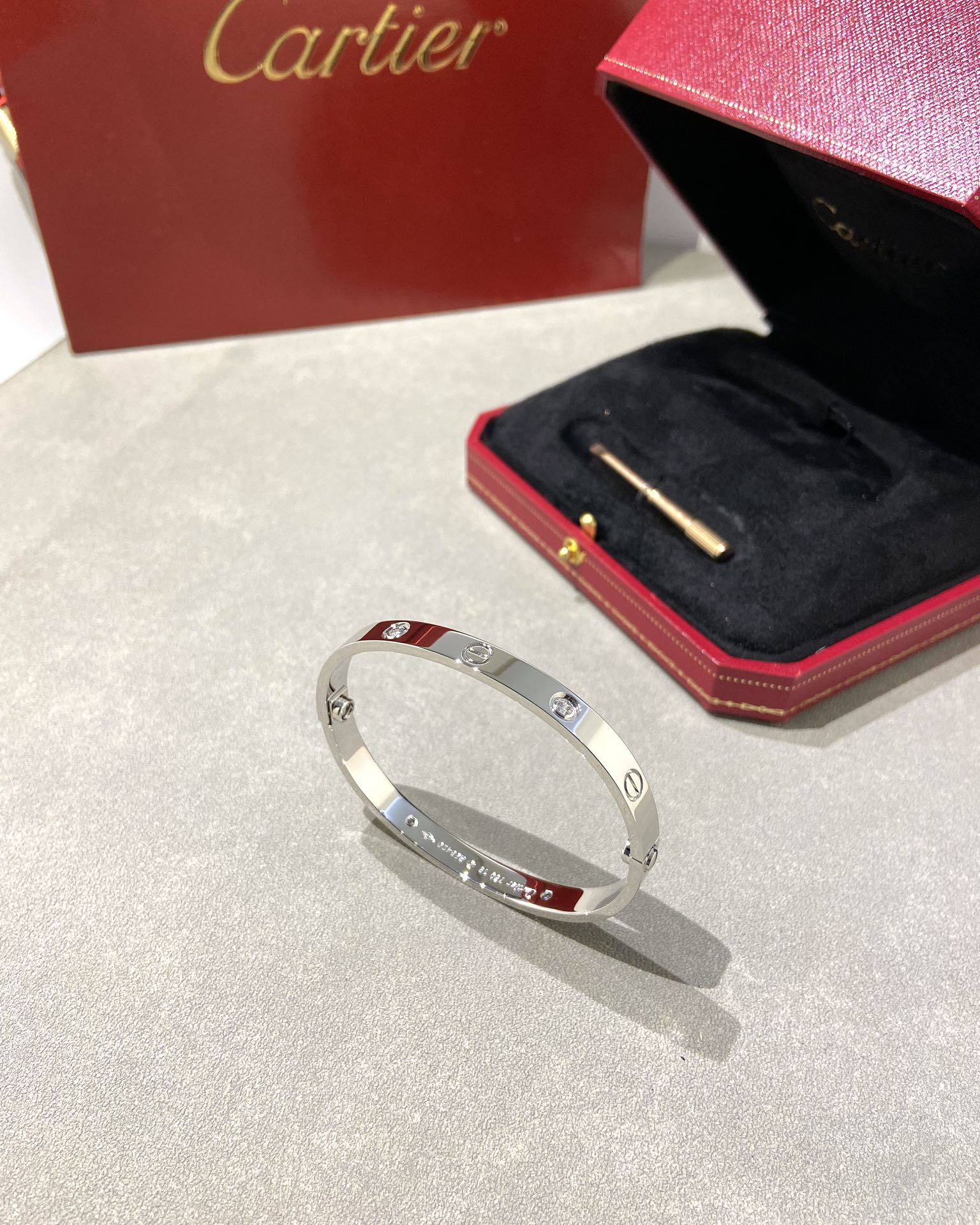 Cartier Silver Bracelet