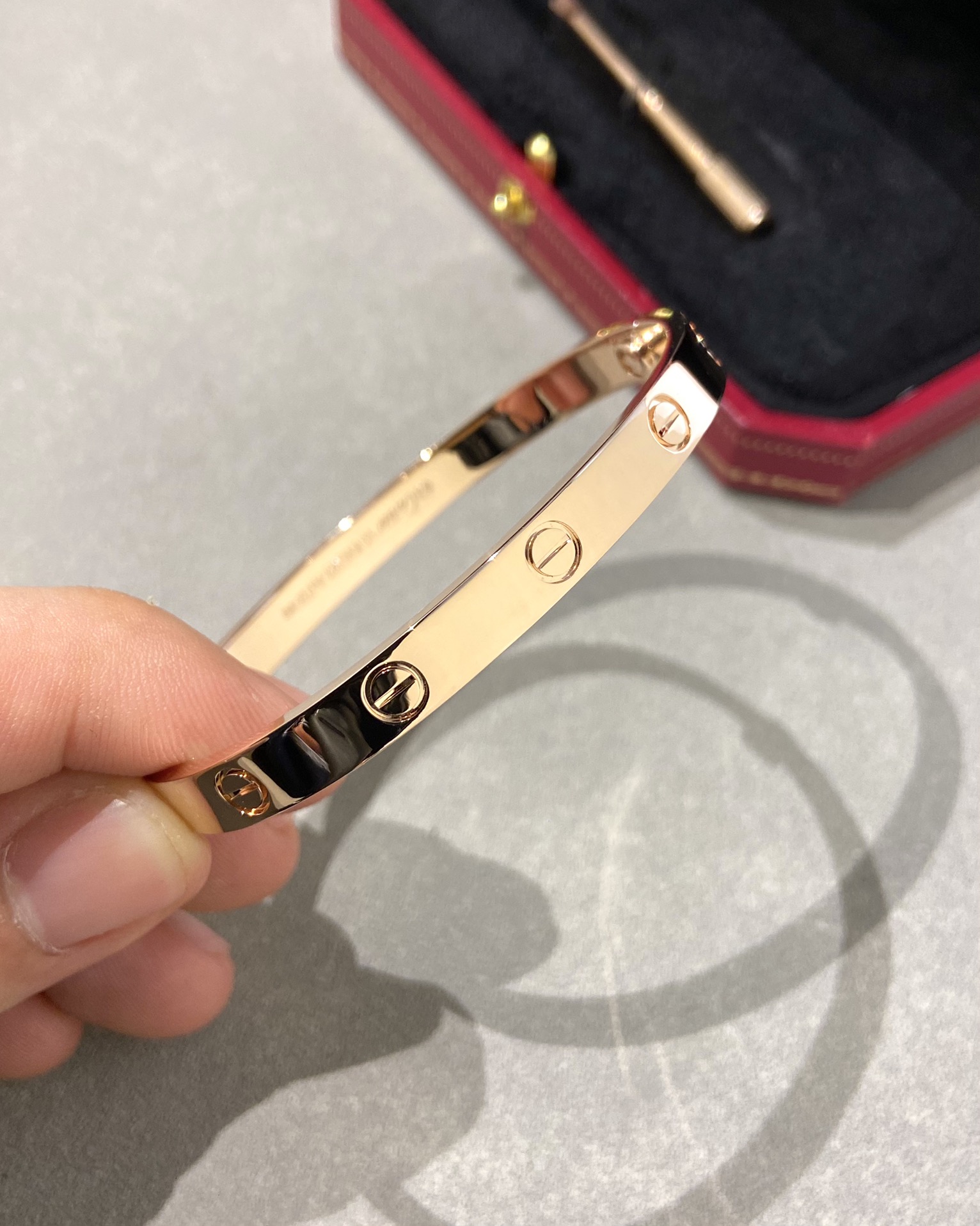 Cartier Rose Gold Bracelet